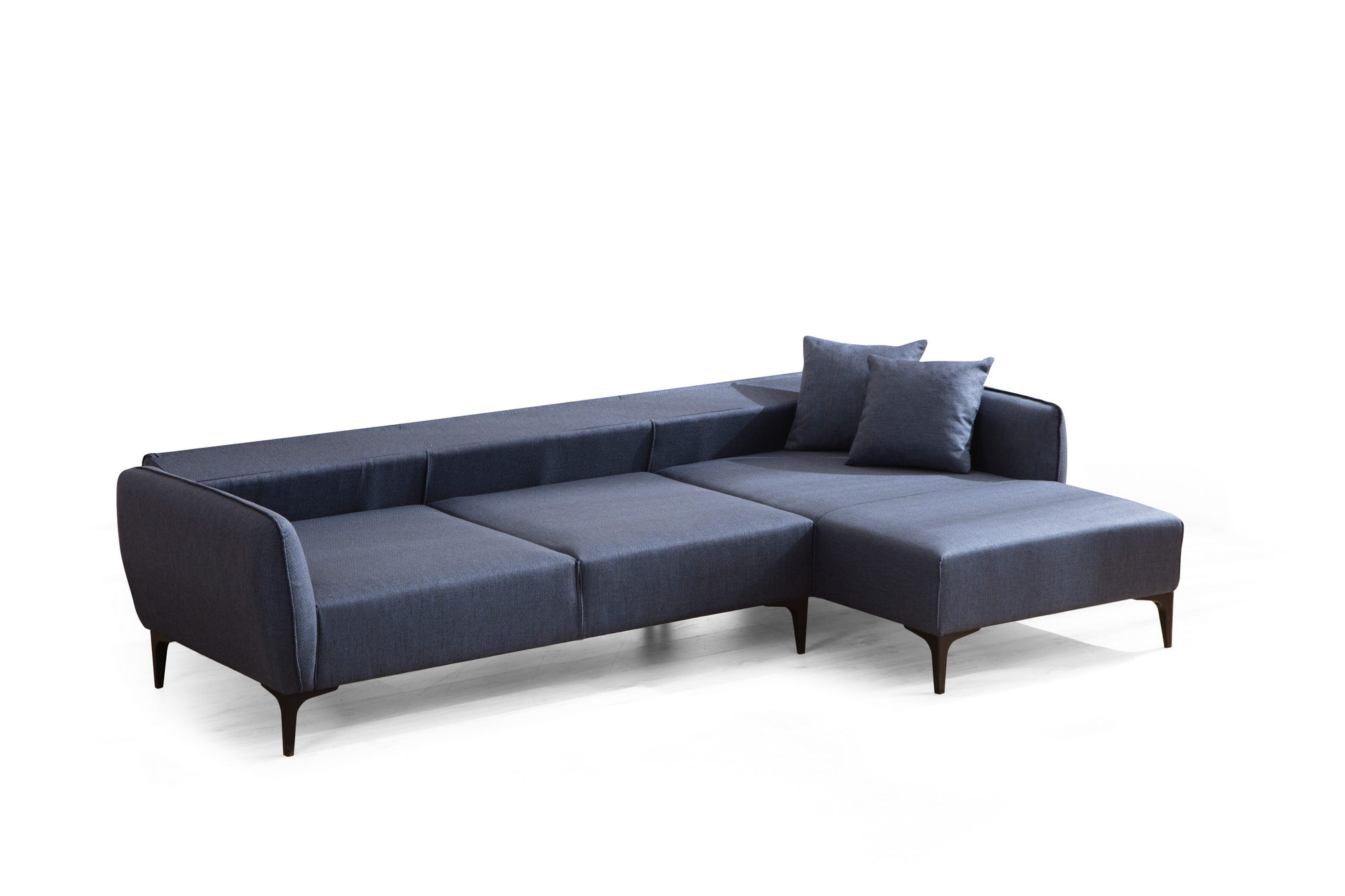Belissimo Corner Sofa Right Blue