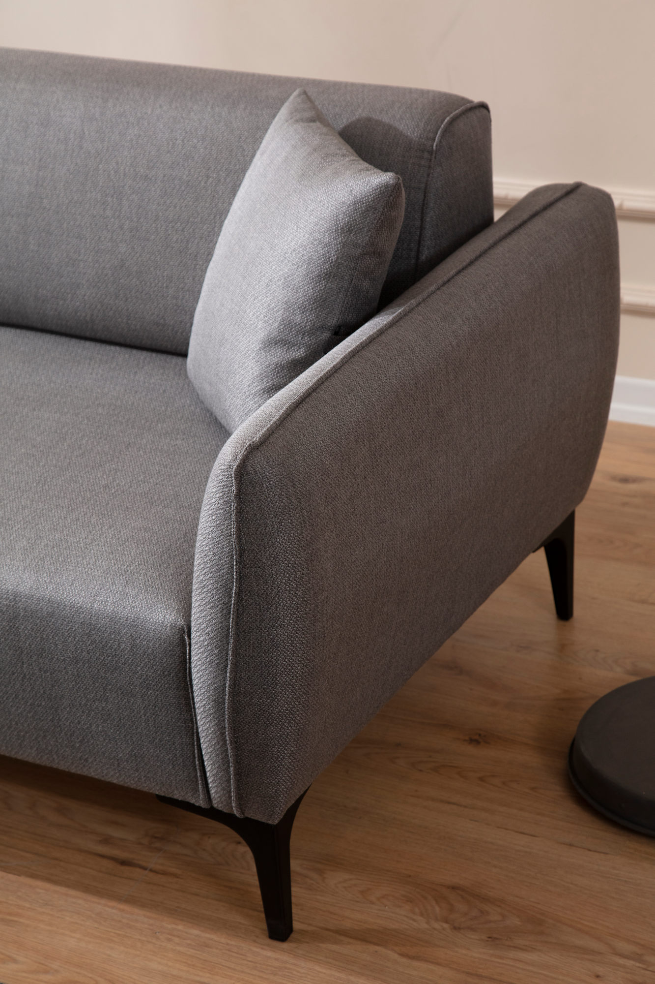 Belissimo Corner Sofa Left Grey