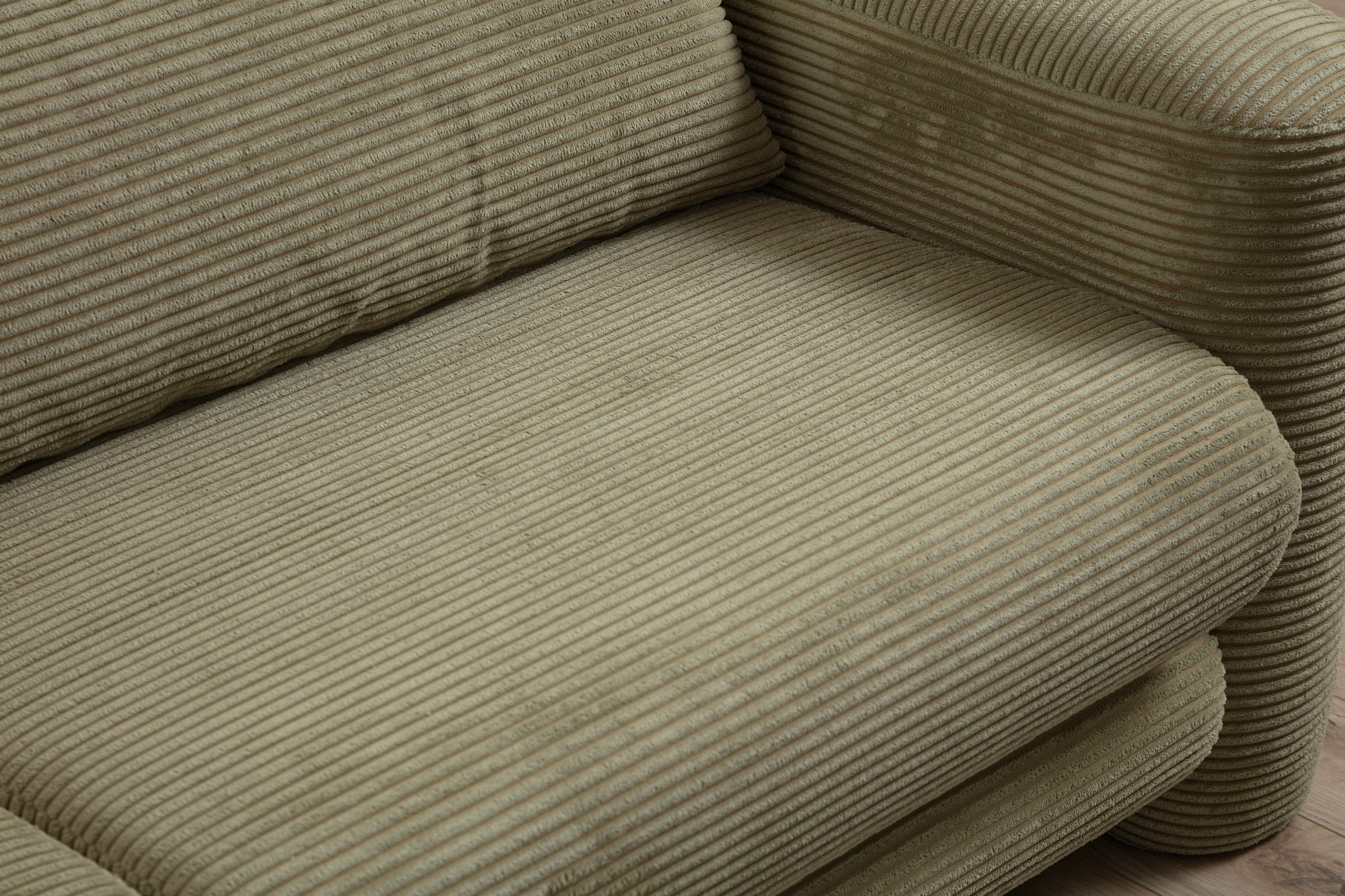 Lily 3-Seater Sofa Green
