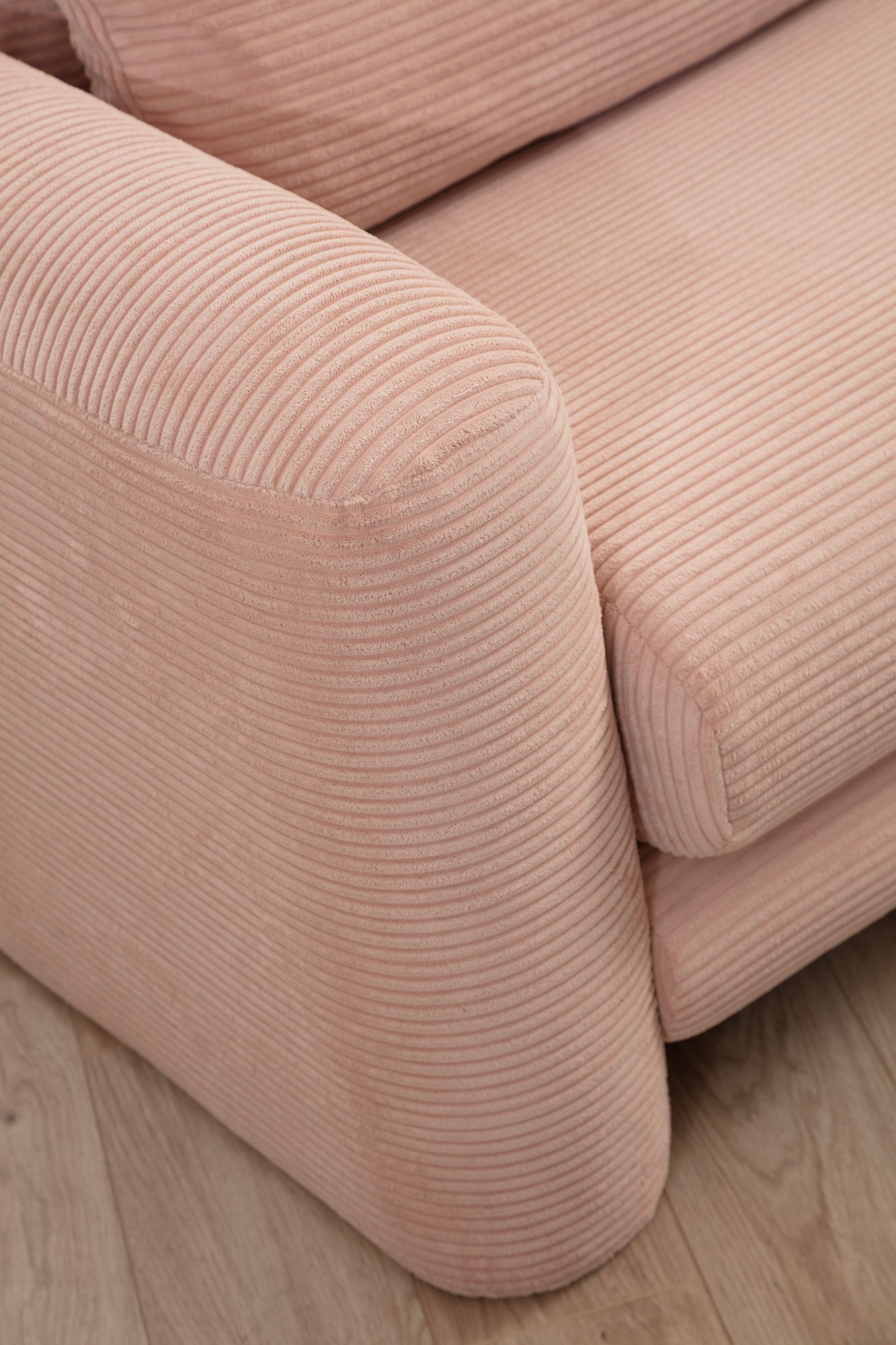 Lily Corner Sofa Right Pink
