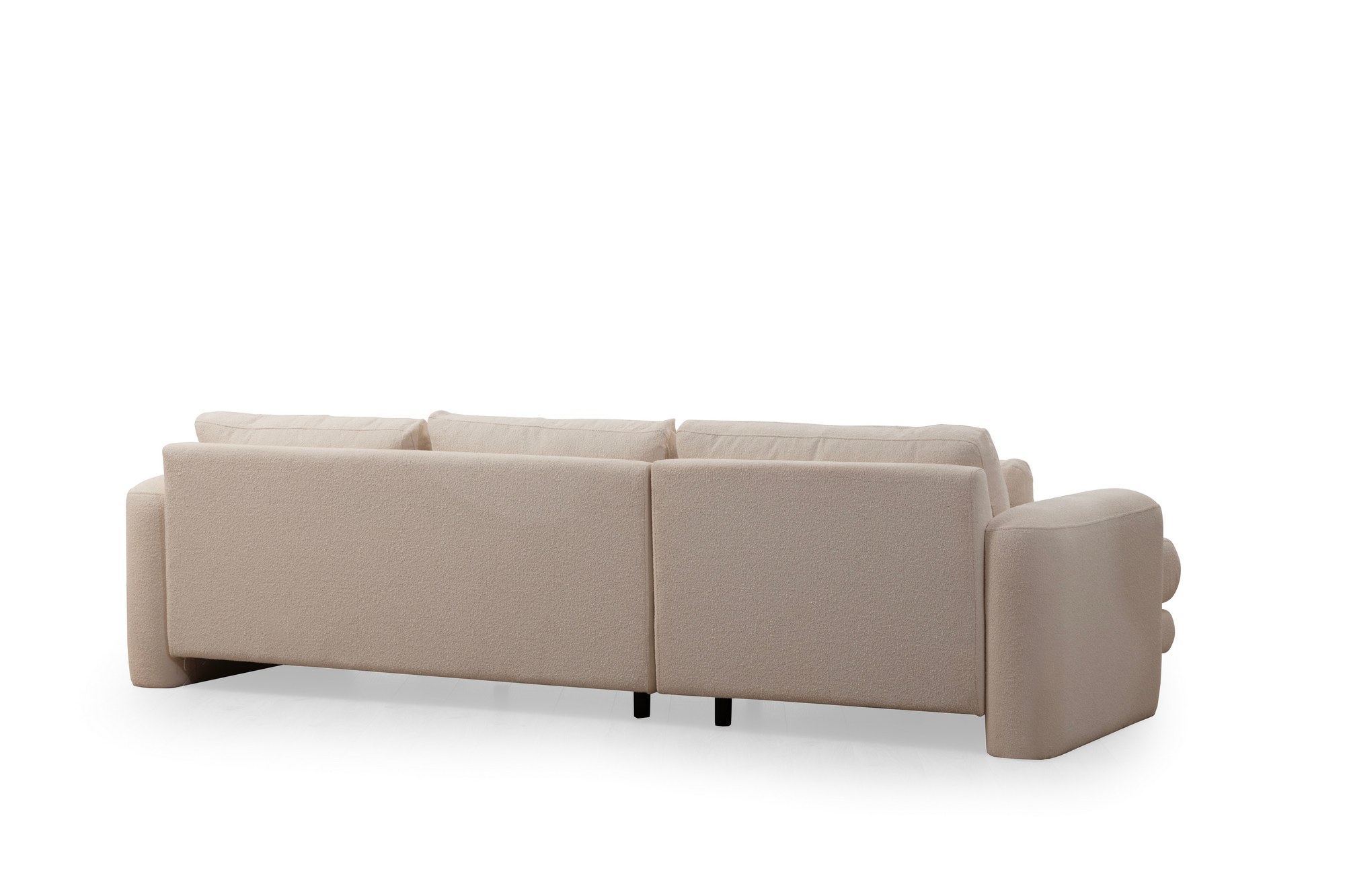 Lily Corner Sofa Left Cream