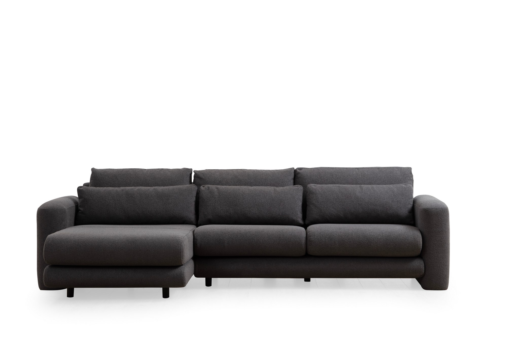 Lily Corner Sofa Left Grey