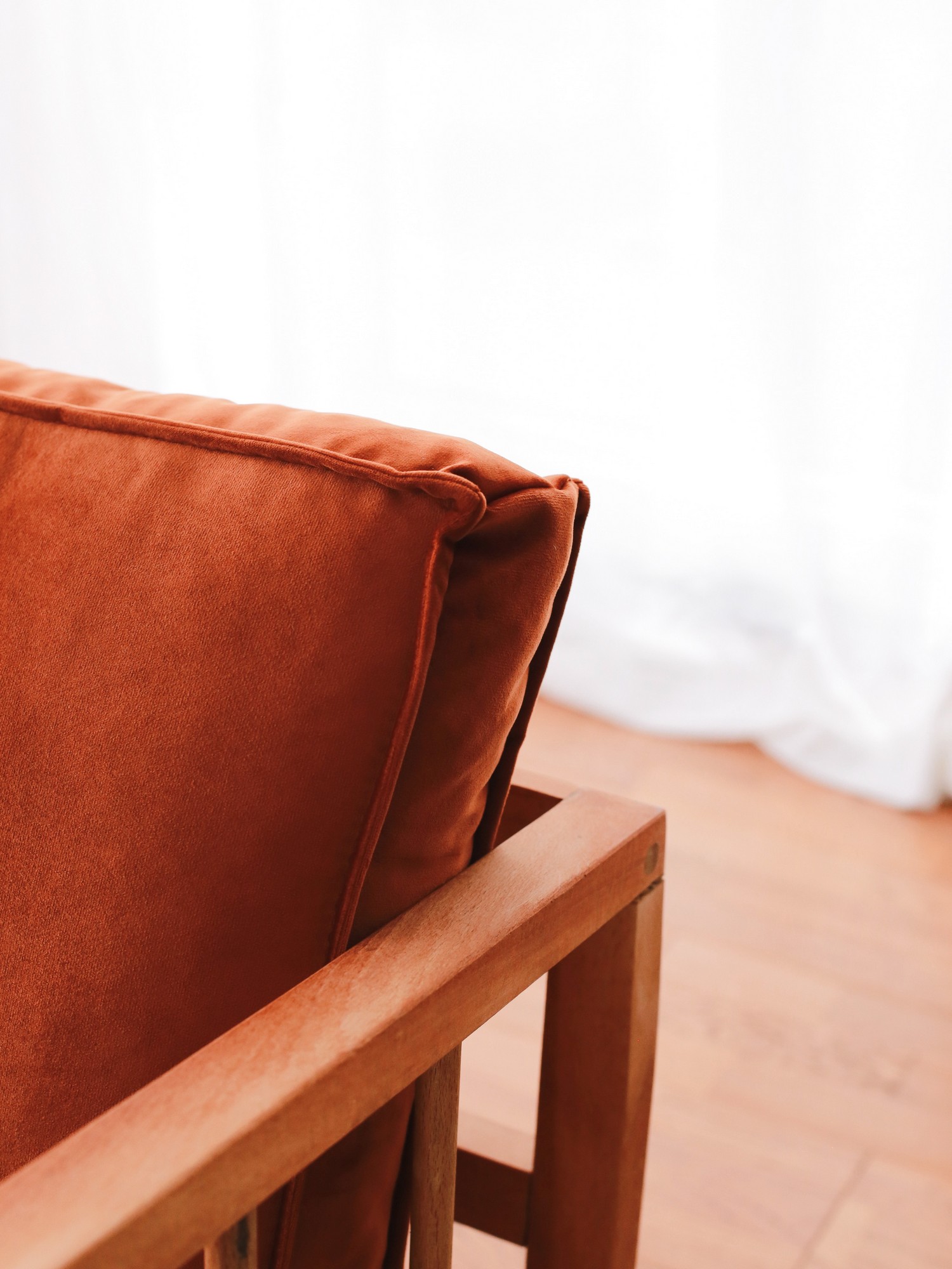 Rocking children's chair Cinnamon brown
