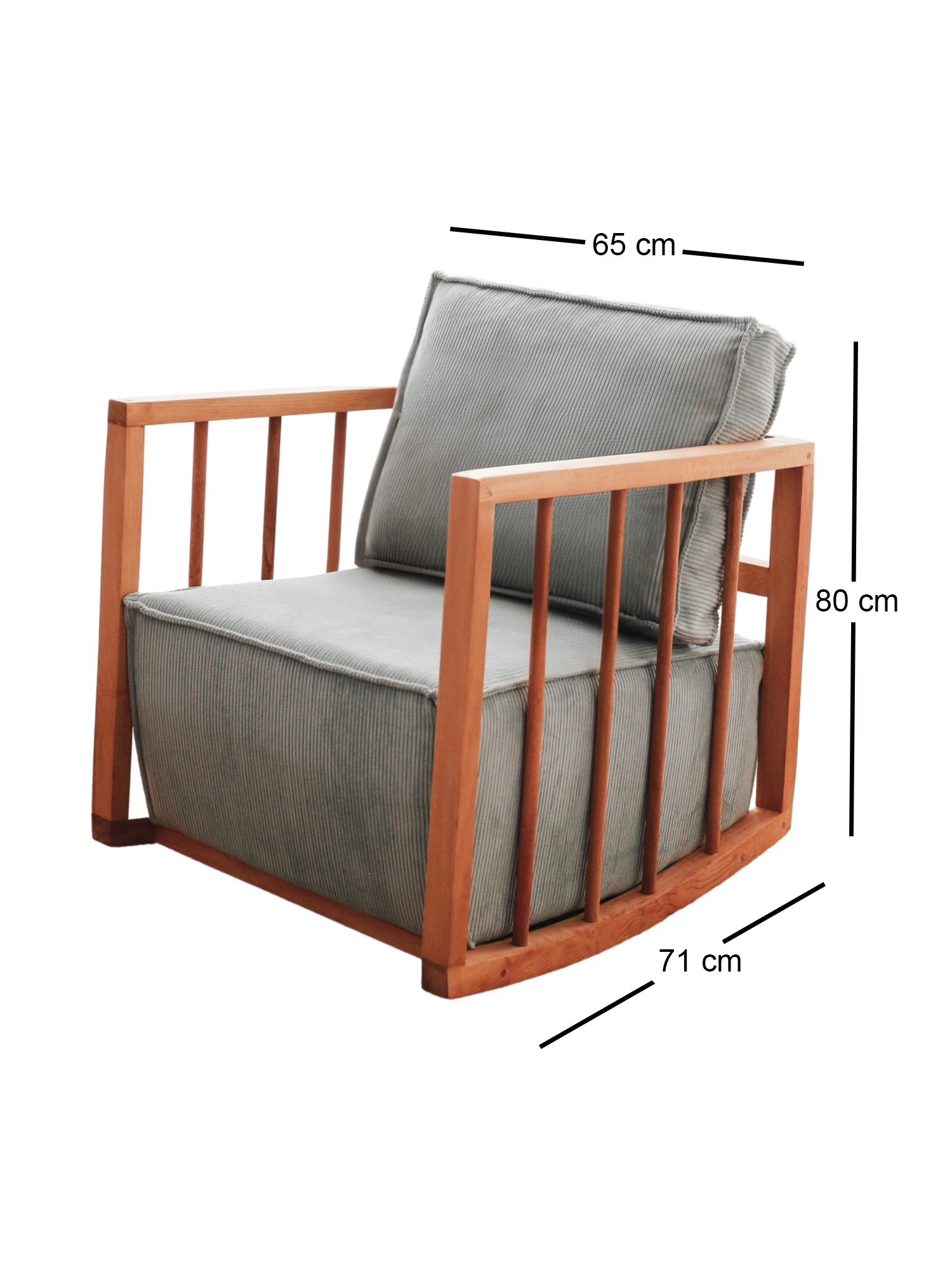 Sallanan Kindersessel Blau