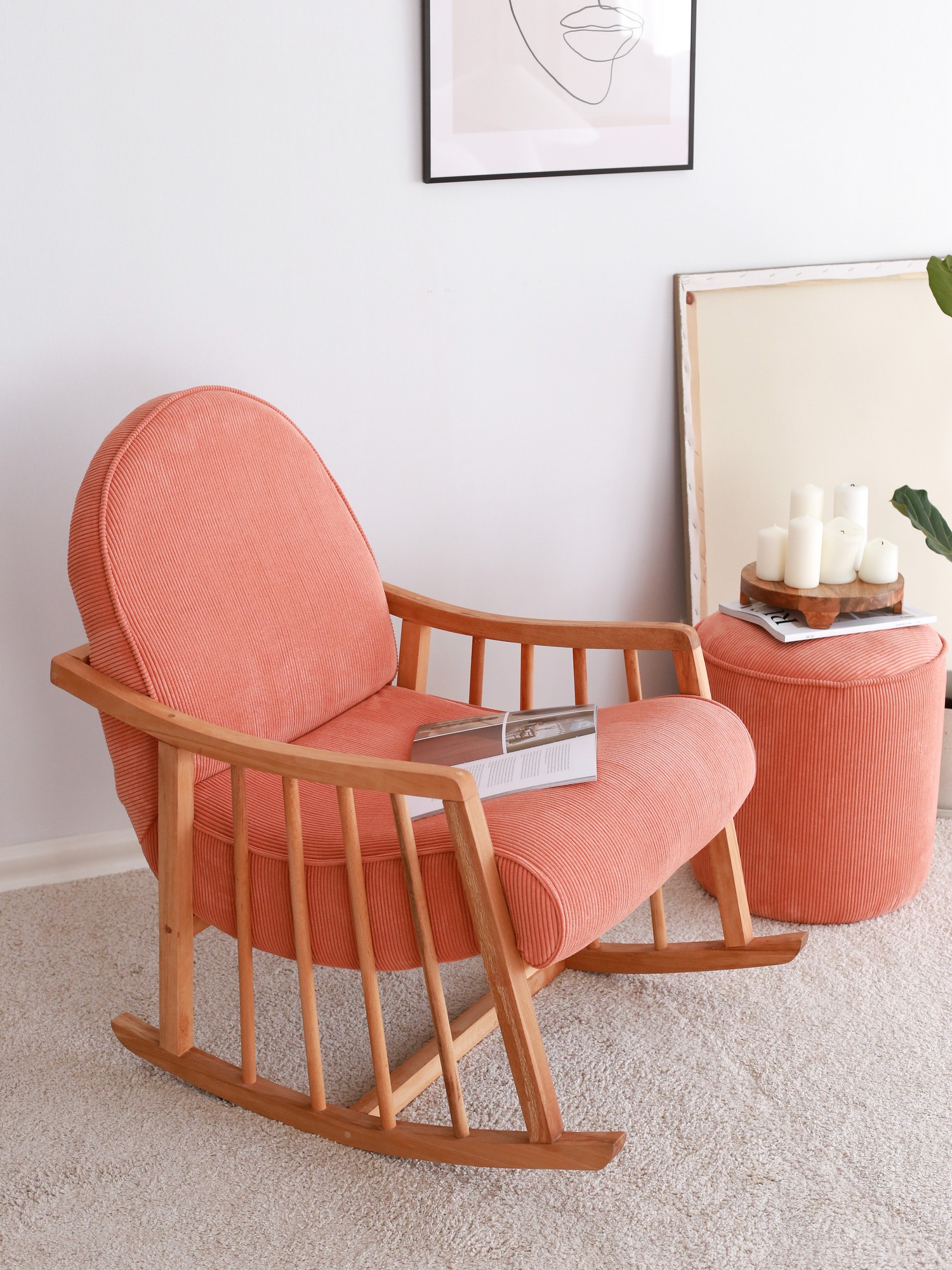 Klea Armchair Coral