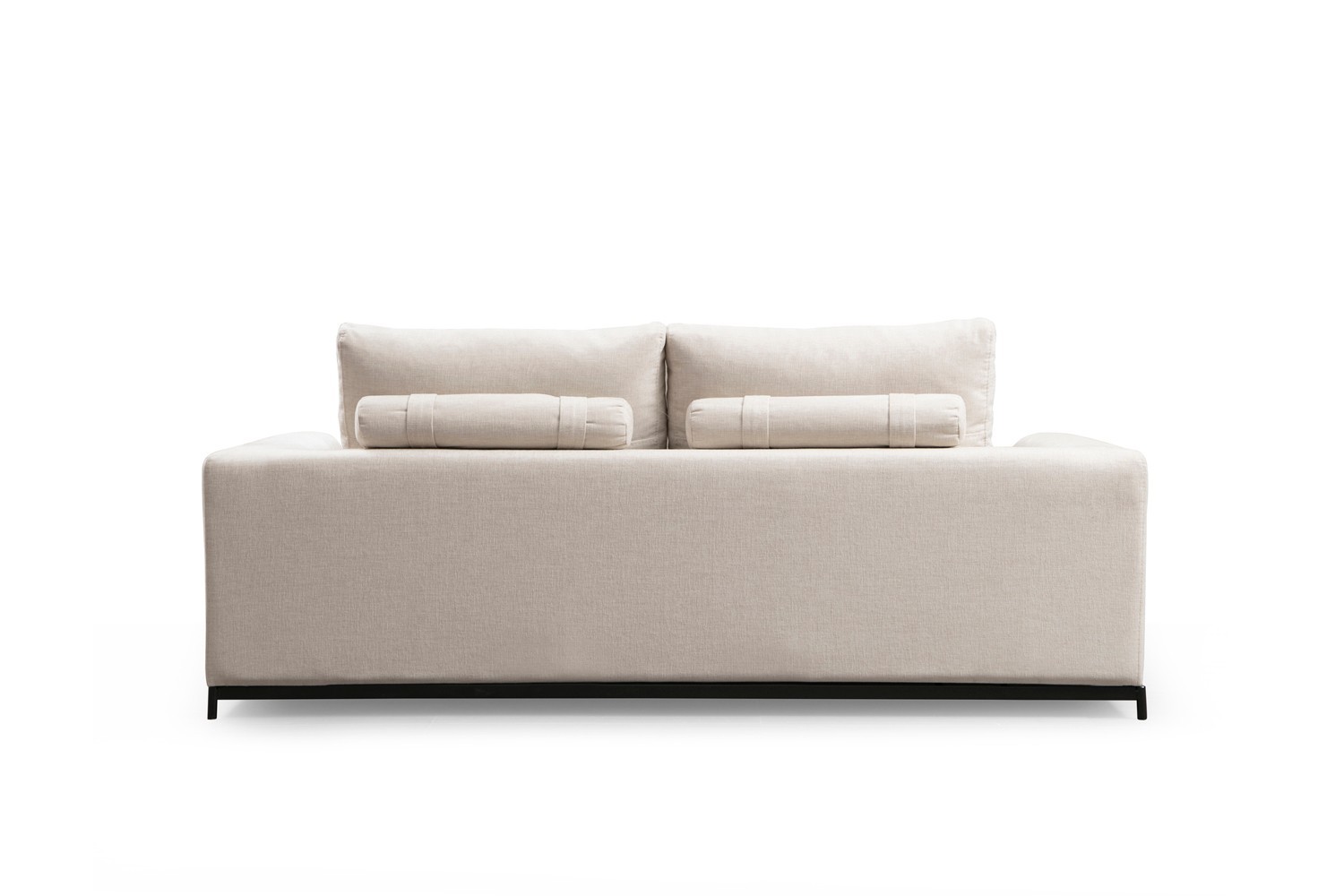 2-seater sofa beige