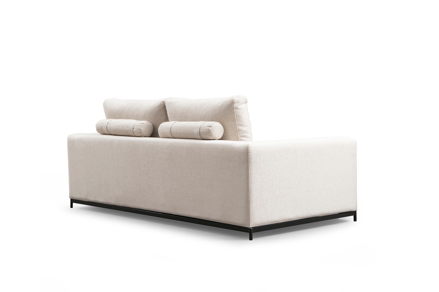 2-seater sofa beige