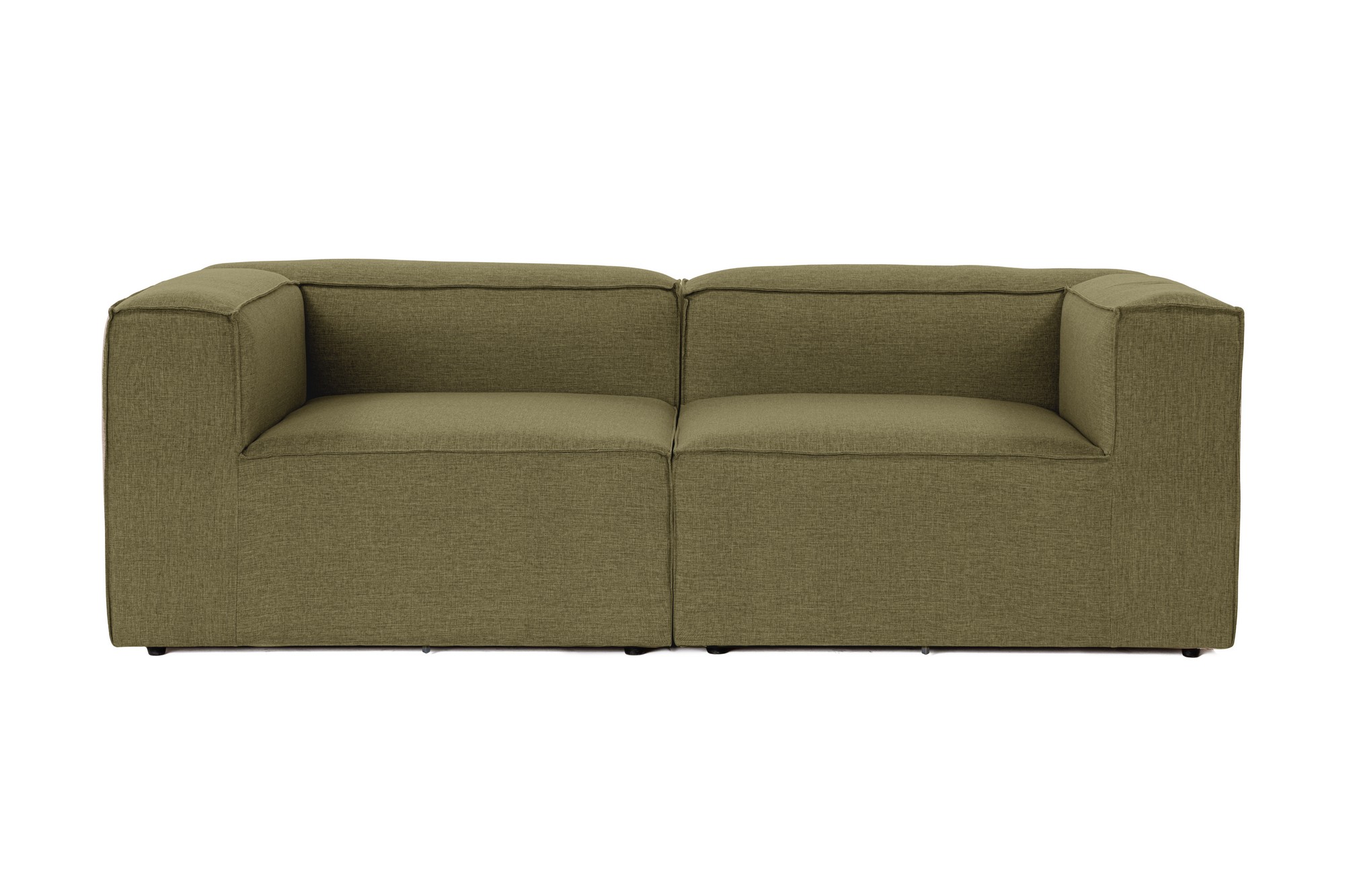 Fora 2-seater sofa green