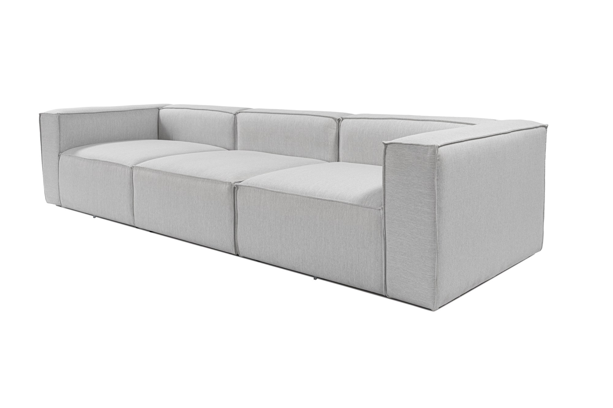 Fora 3-seater sofa light gray