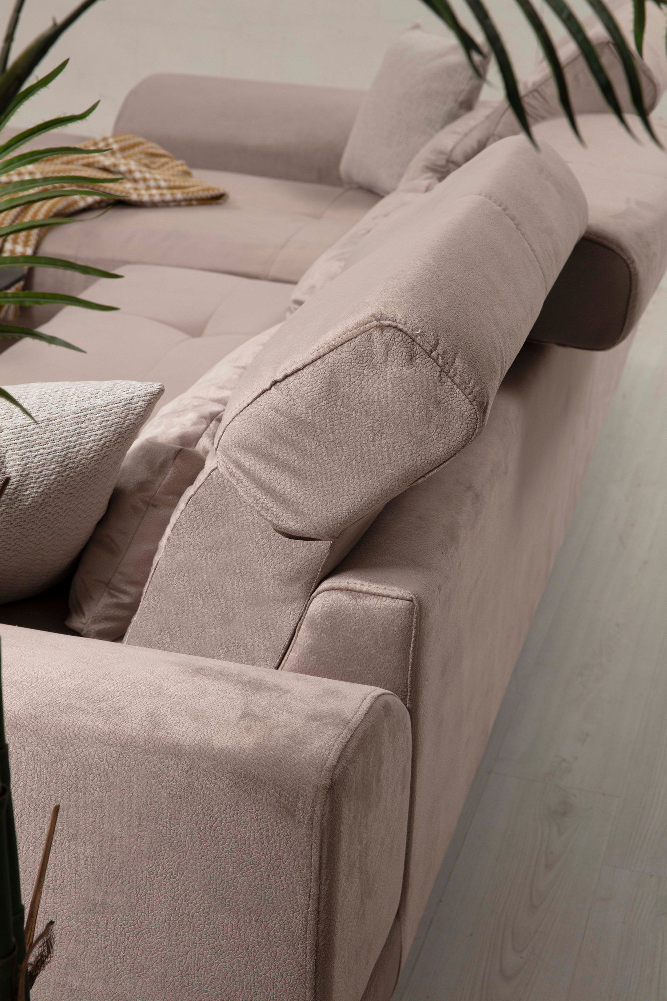 Frido Divano angolare destro beige