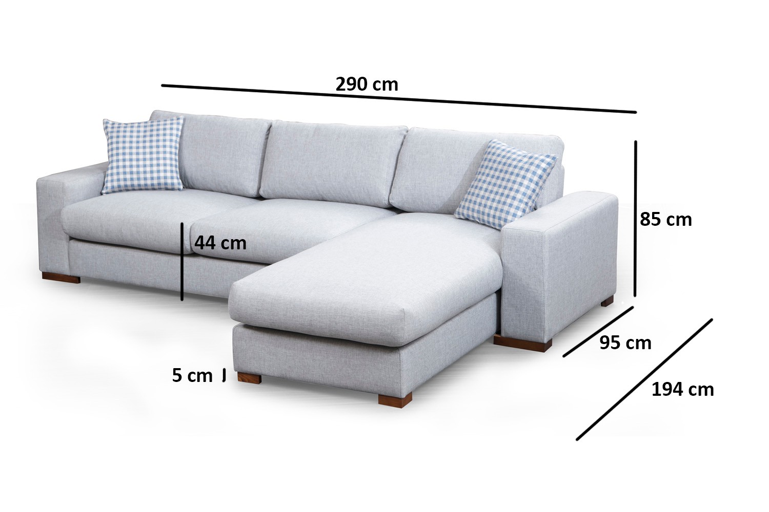 Loop 12 Corner sofa Grey
