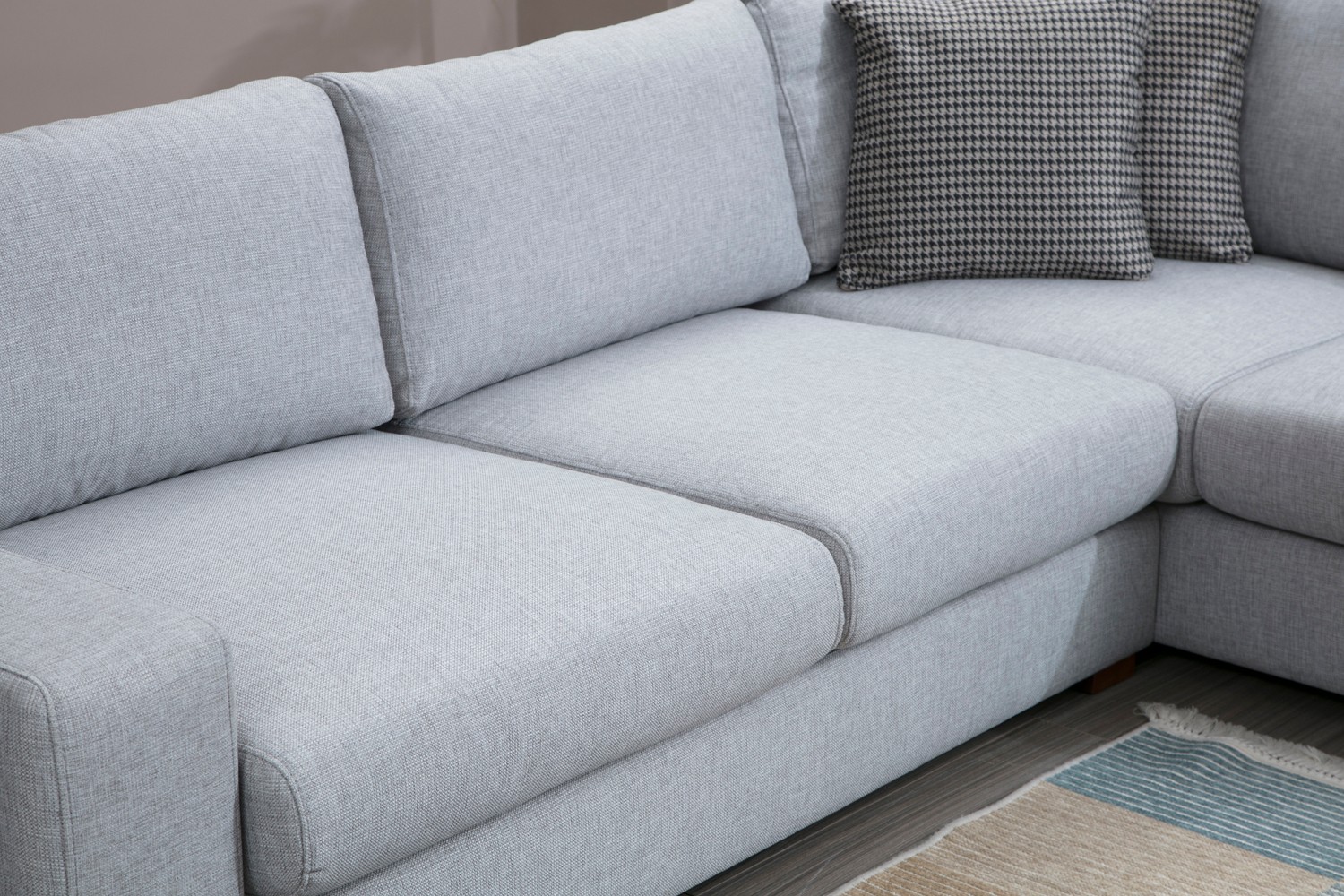 Loop 2 Ecksofa Grau