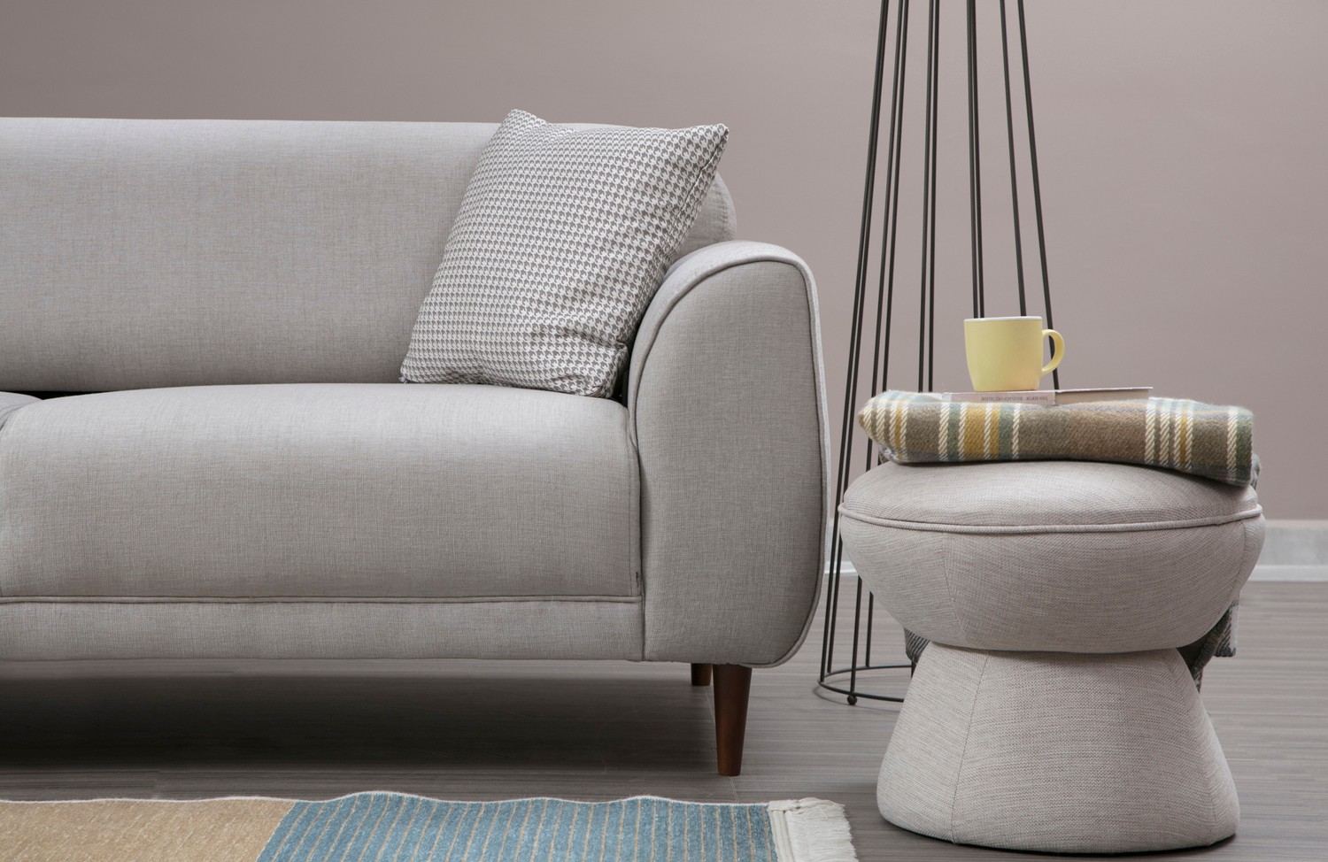 Image Ecksofa Links Beige