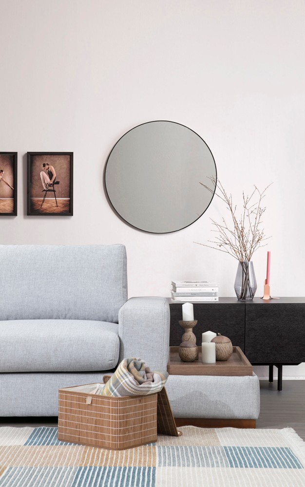 Loop 3 Corner sofa Grey