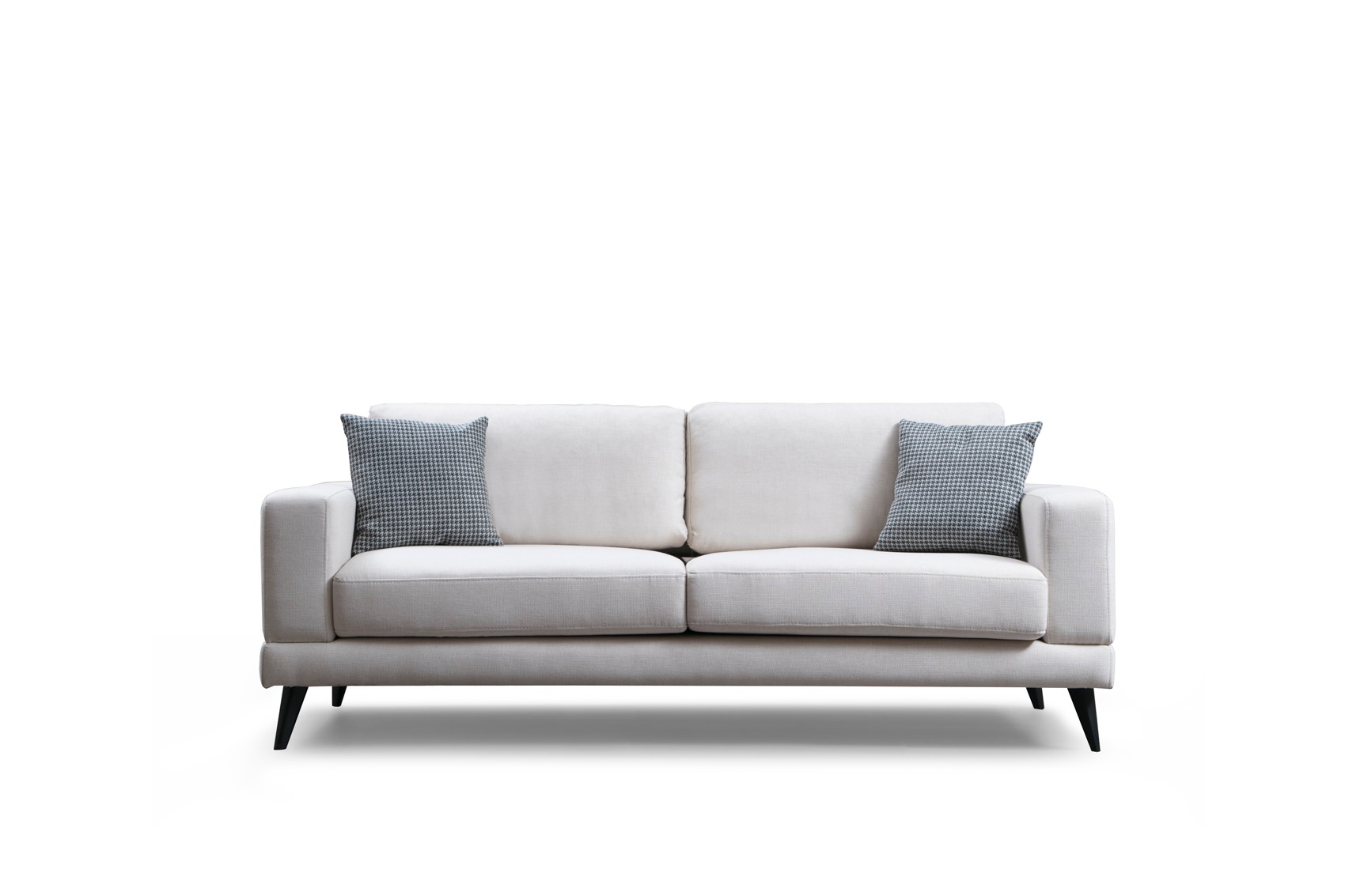 Nordic 3-Seater Sofa Beige