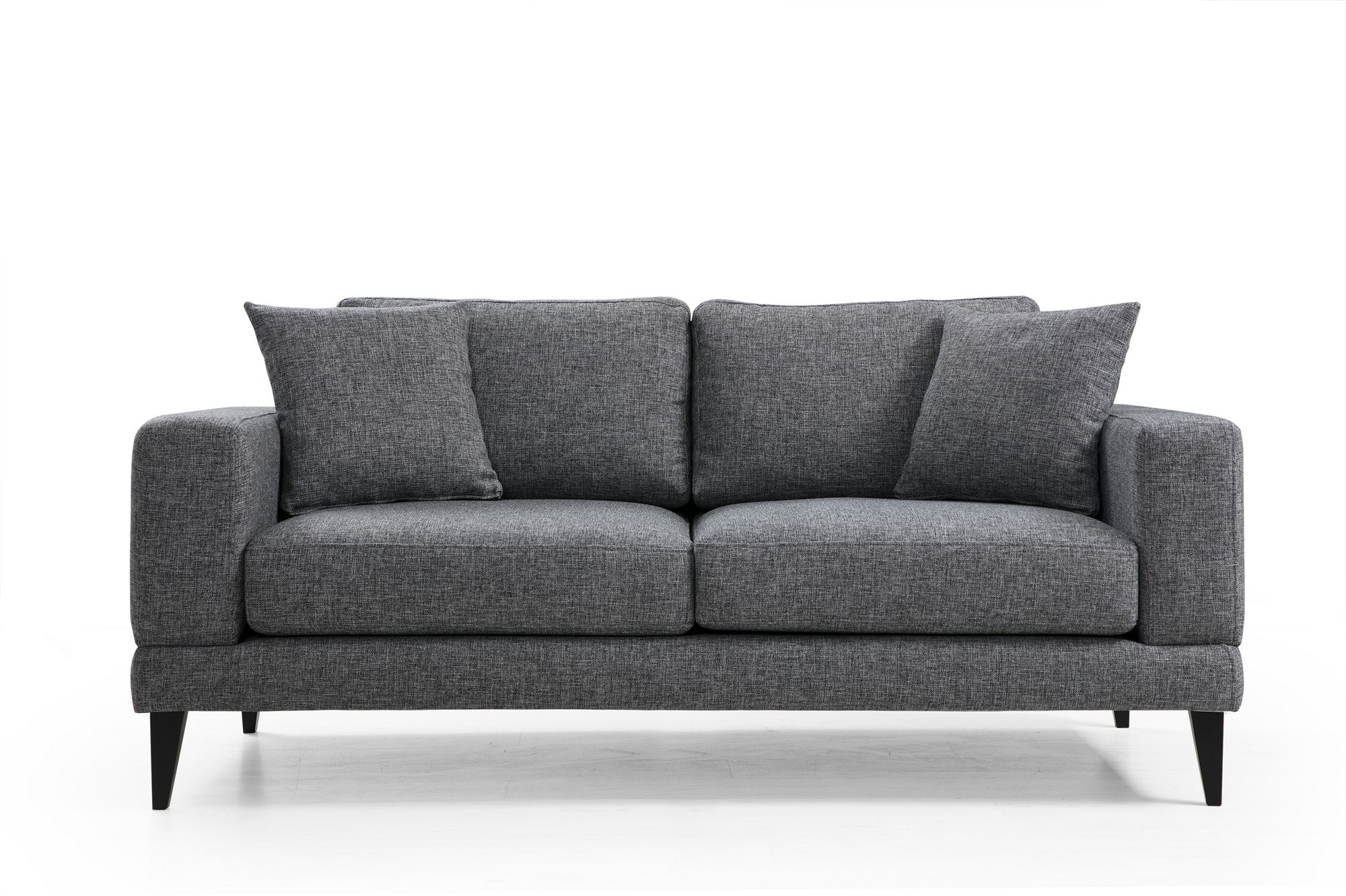 Nordic 2-Seater Sofa Grey