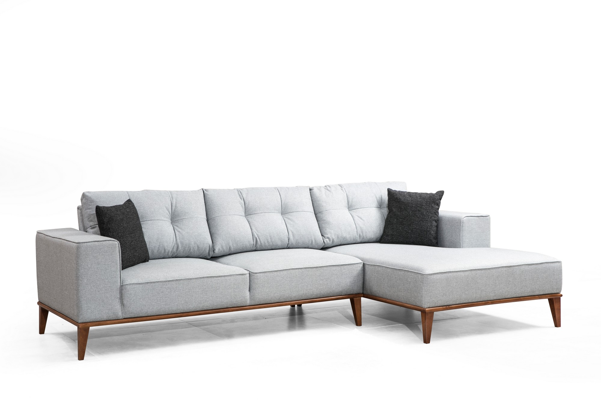 Montana Corner Sofa Right Grey