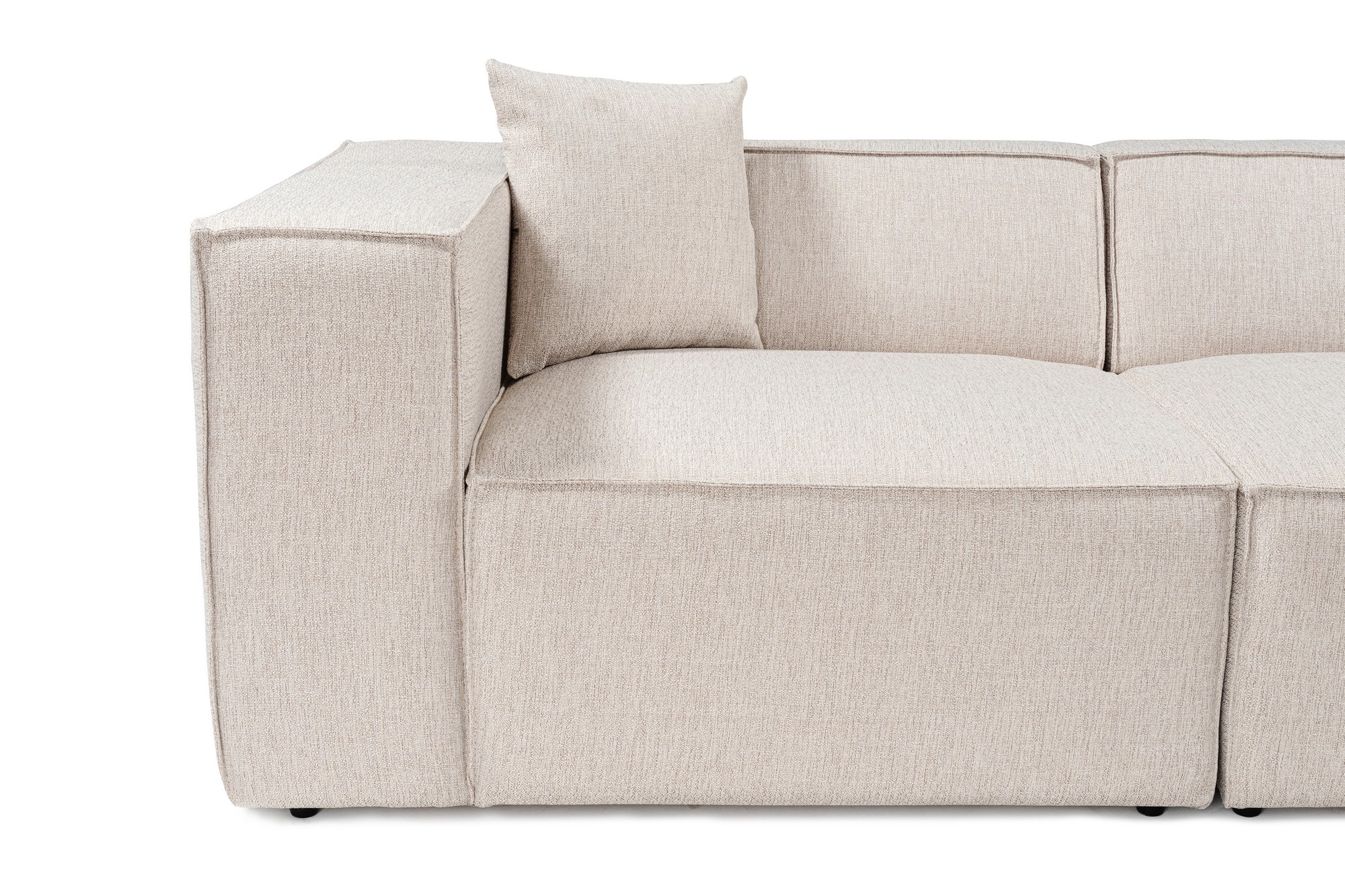 Lora 2-seater sofa, light brown