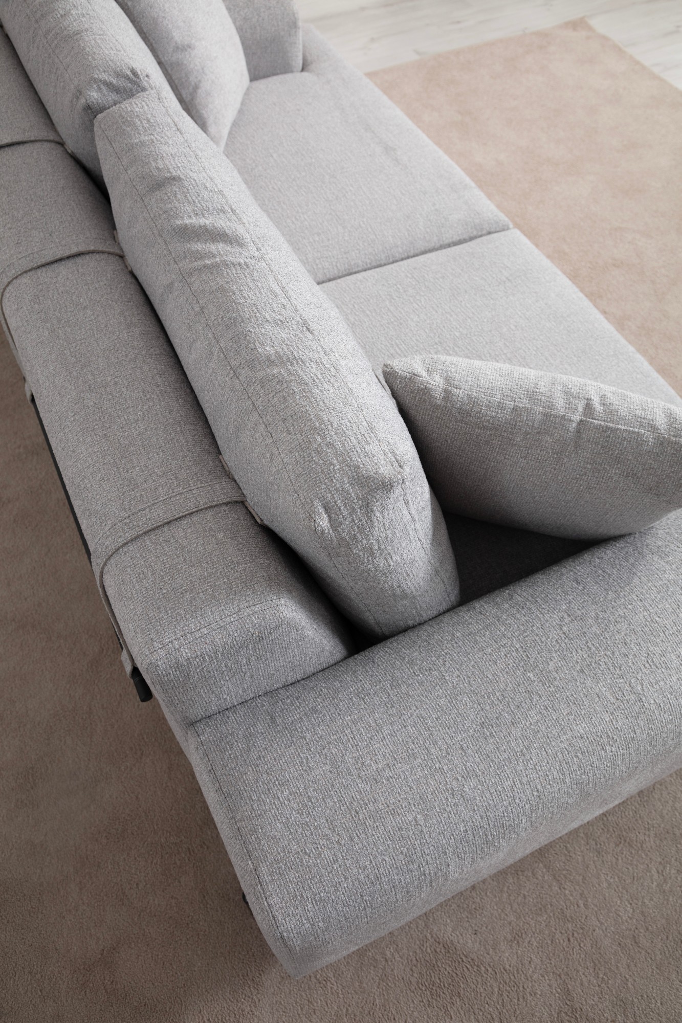 Eti 3-Seater Sofa Grey