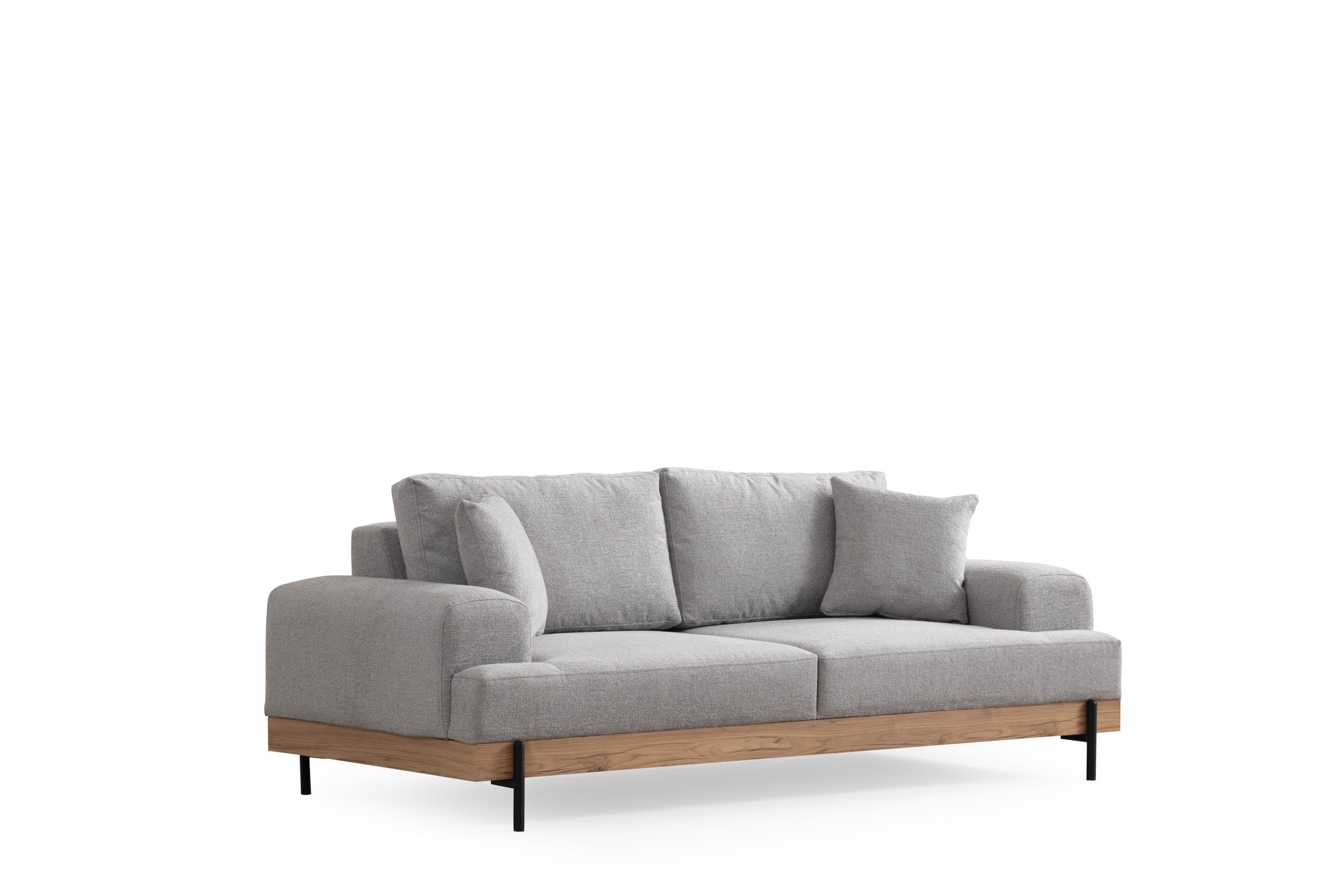 Eti 3-Sitzer Sofa Grau