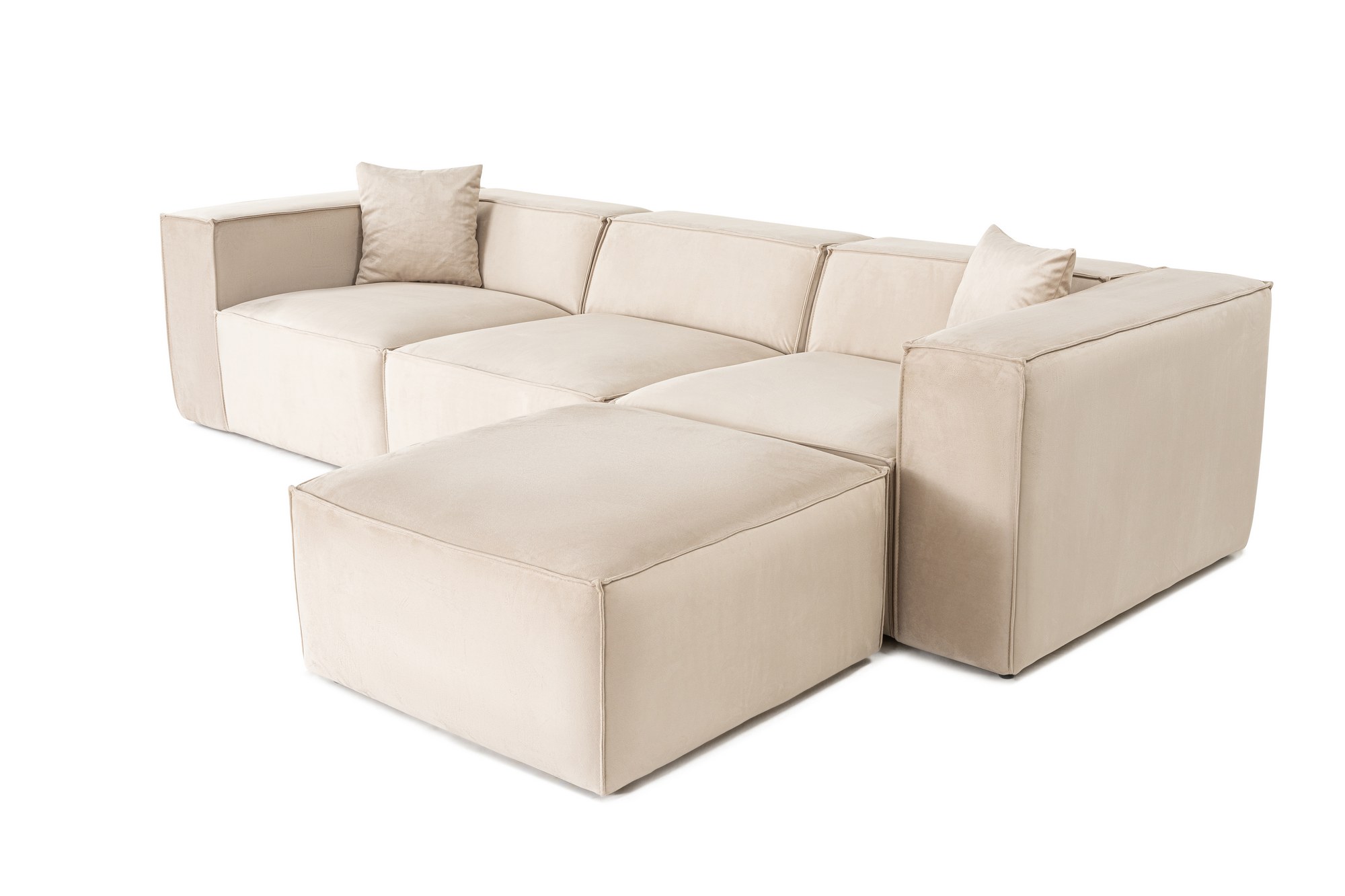 Lora corner sofa cream