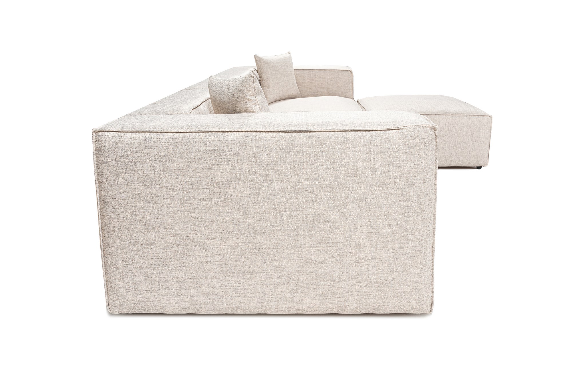 Lora Corner Sofa Light Brown