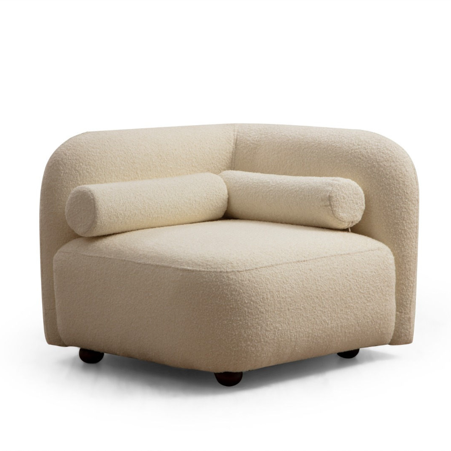 Victoria Sessel Boucléte Creme