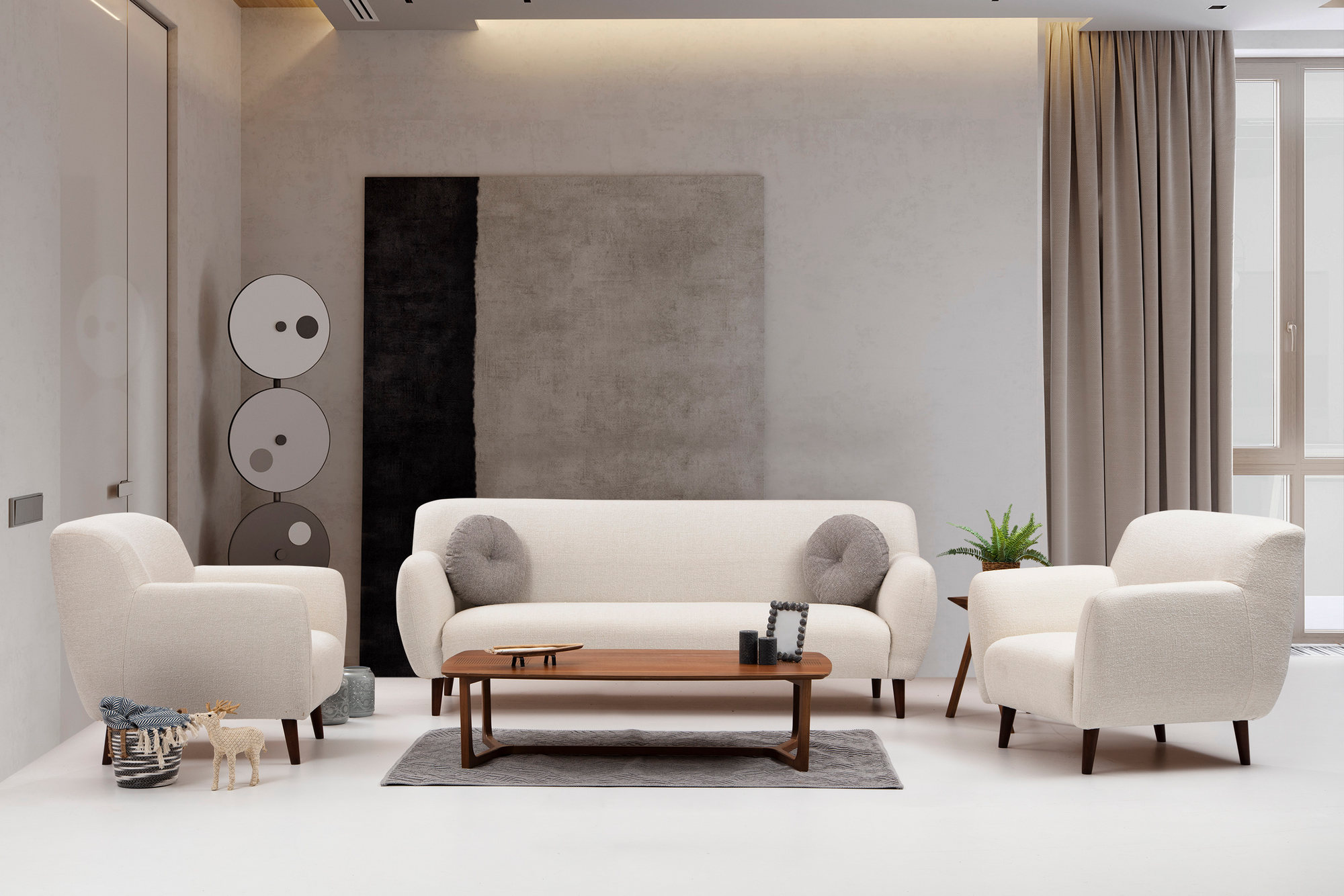 Enna Armchair Beige