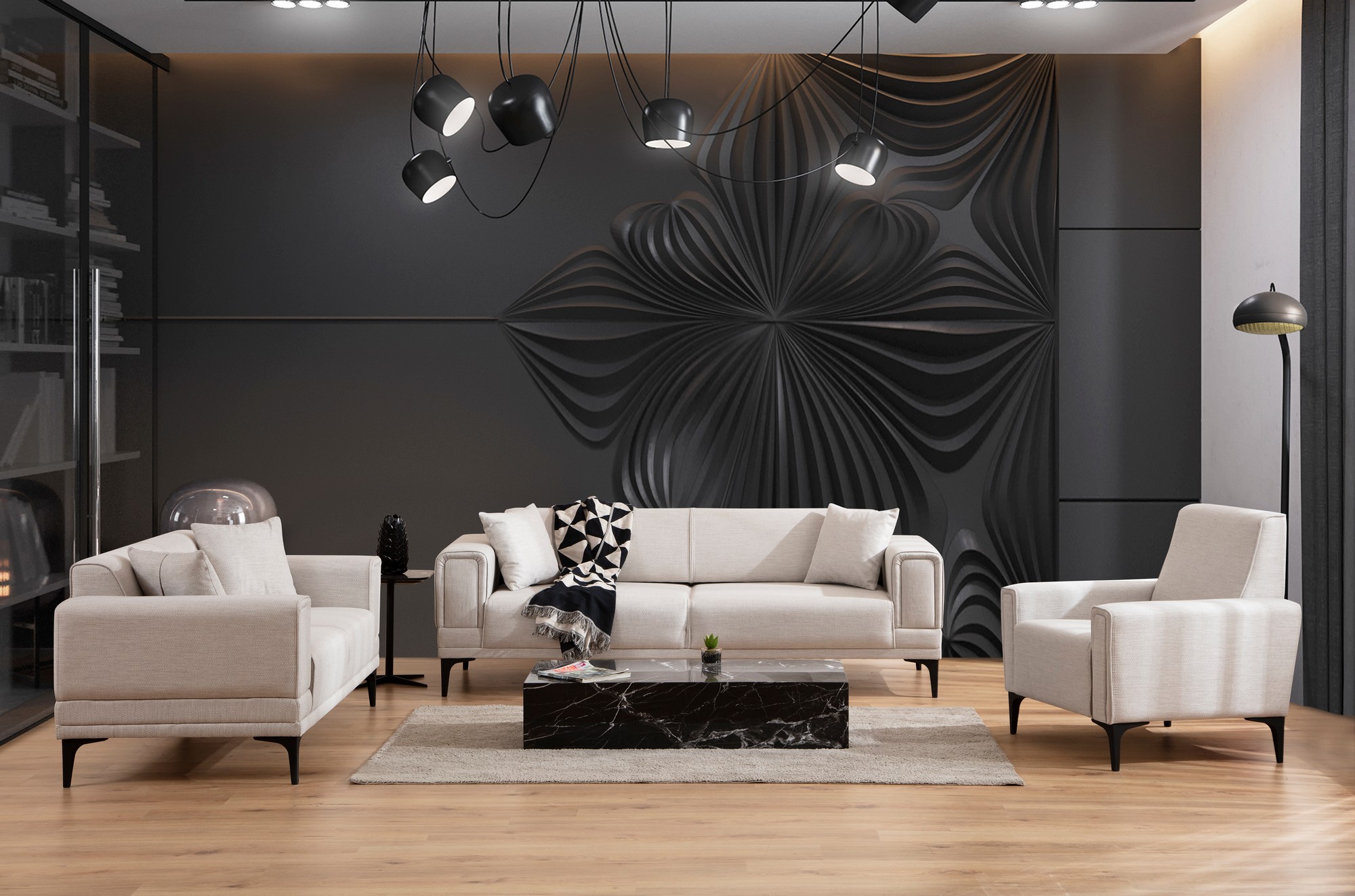 Horizon 1-seater sofa Grey