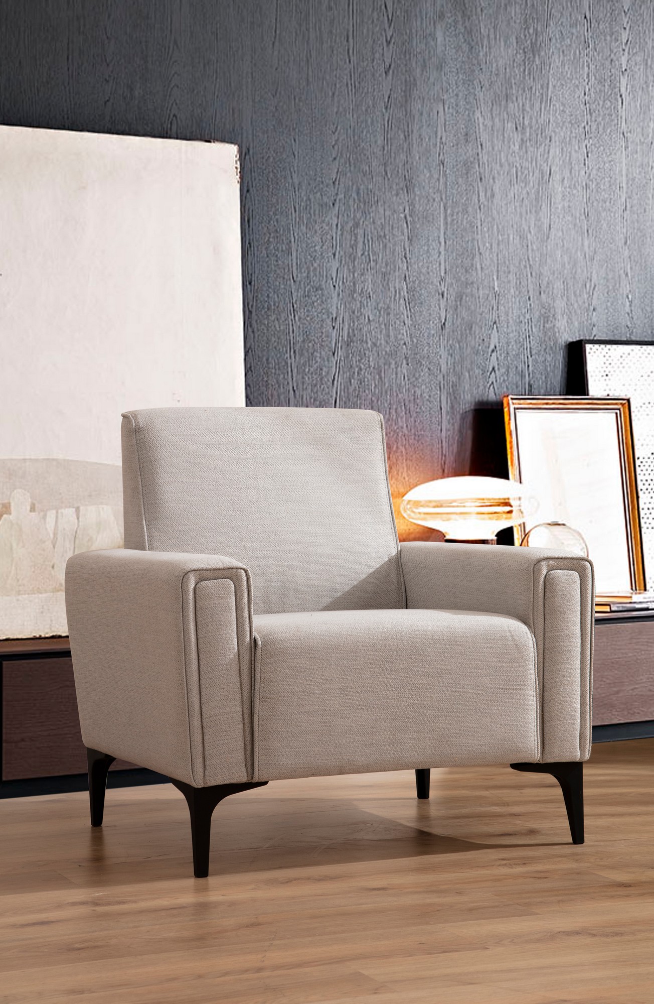Horizon 1-Sitzer Sofa Grau