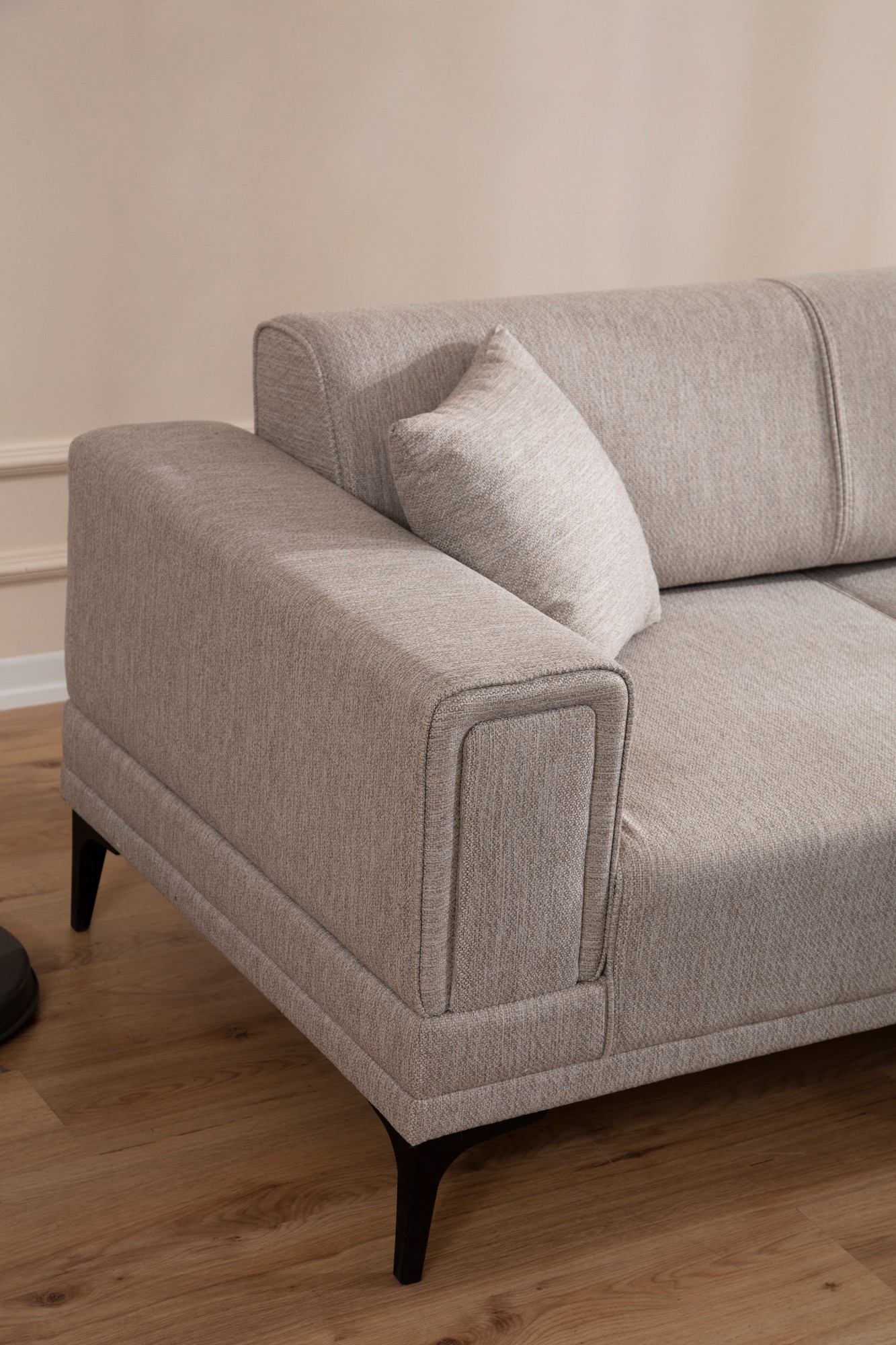 Horizon Ecksofa Rechts Hellbraun