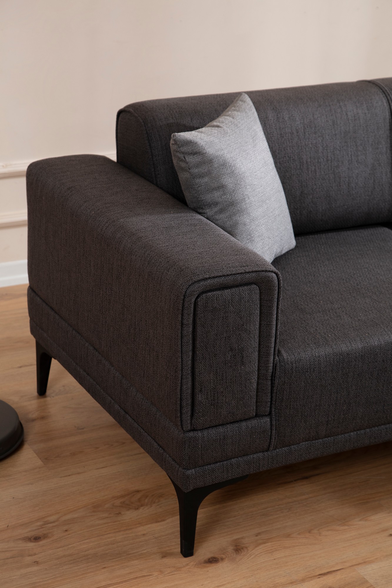 Horizon Corner Sofa Right Dark Grey