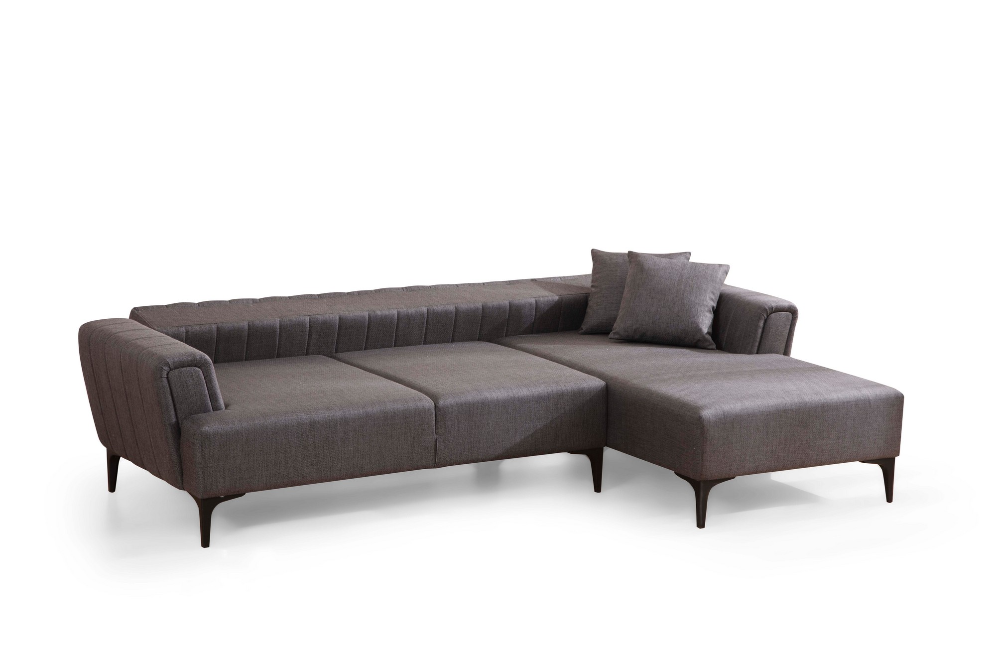 Hamlet corner sofa Right Dark gray