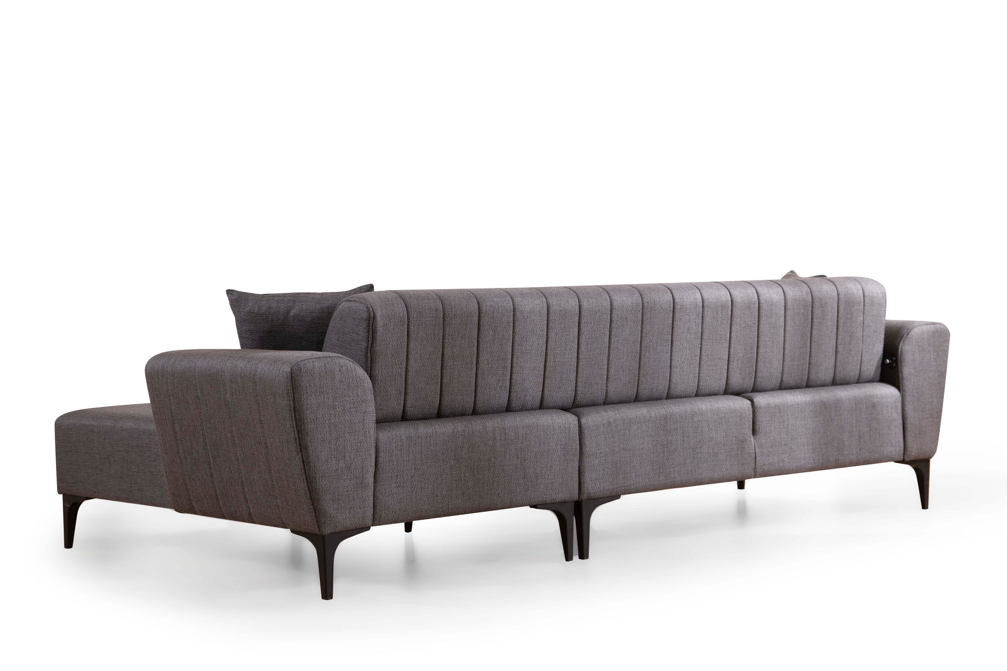Hamlet corner sofa Right Dark gray
