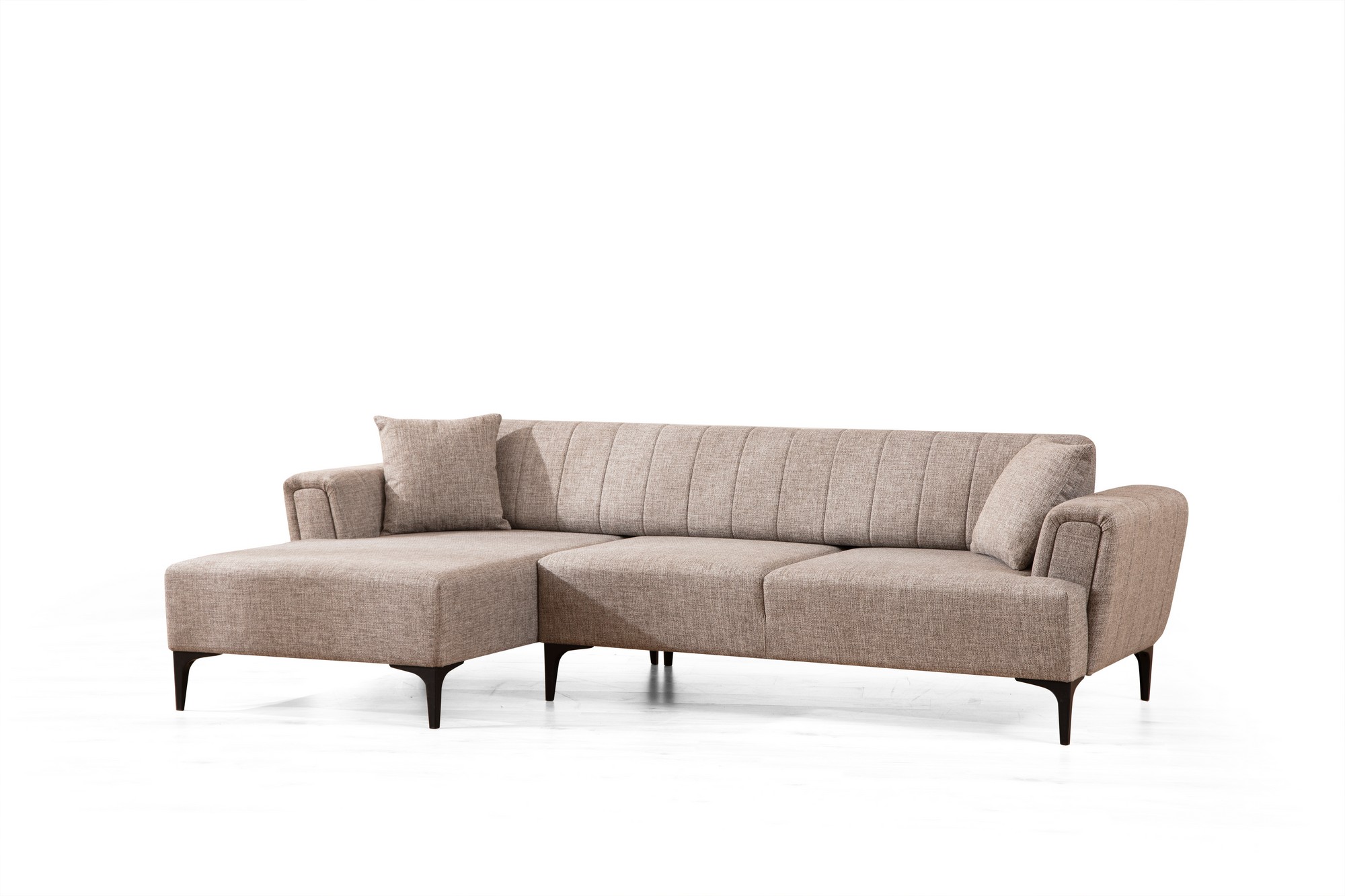 Hamlet Corner Sofa Left Light Brown