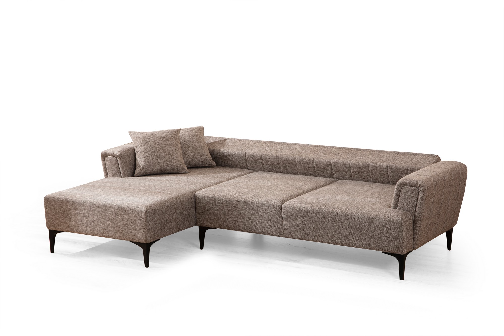 Hamlet Corner Sofa Left Light Brown
