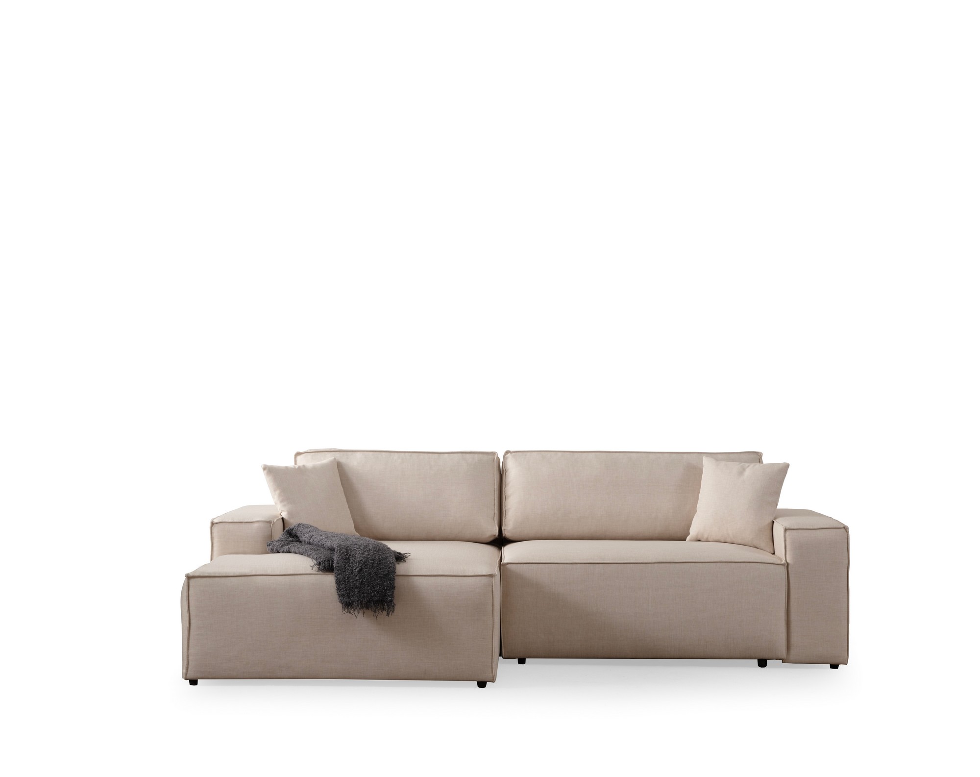 Pirlo Corner Sofa Left Ecru