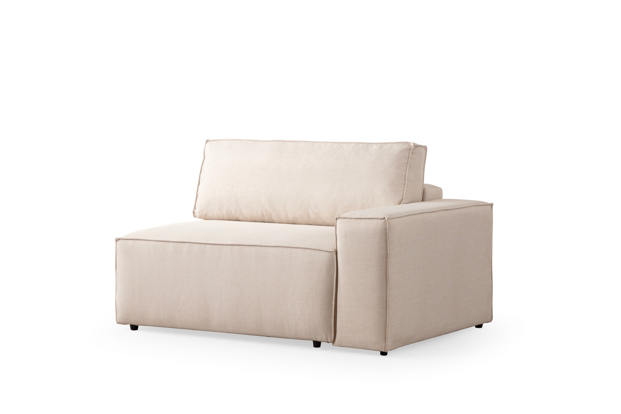 Pirlo Corner Sofa Left Ecru