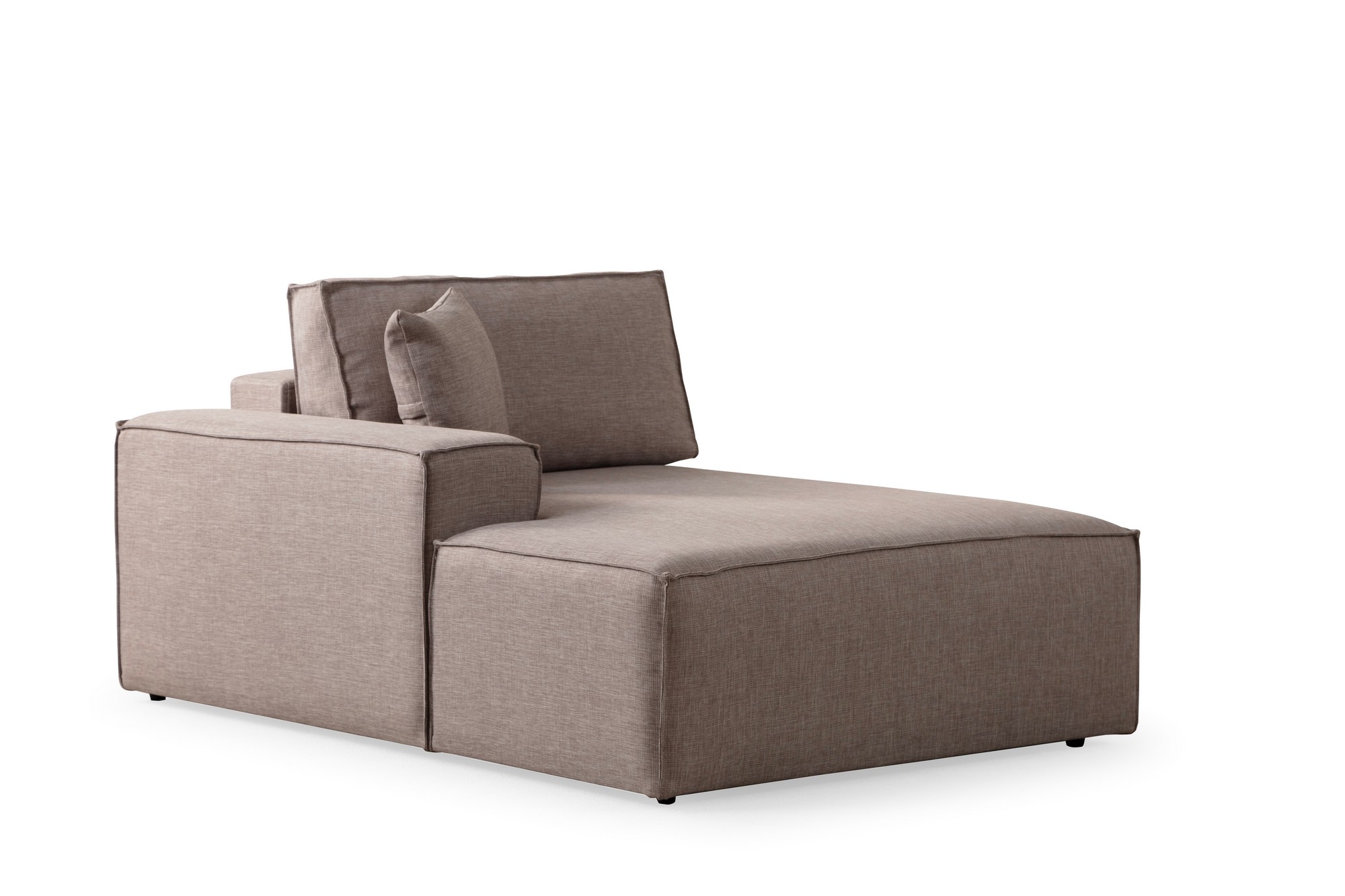 Pirlo Ecksofa Links Braun