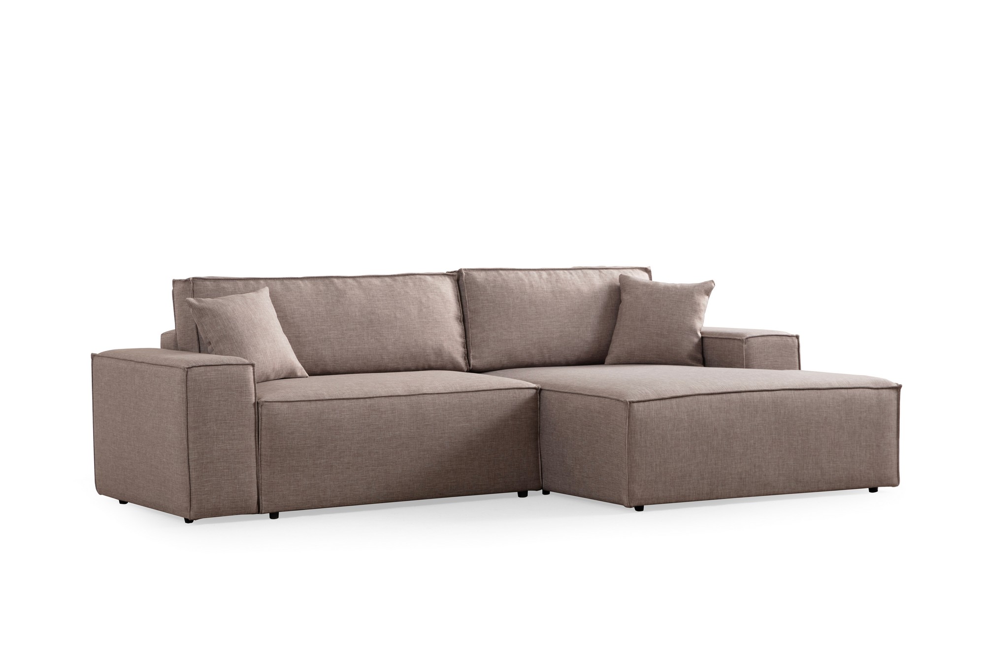 Pƒ±rlo Right Corner Sofa Brown