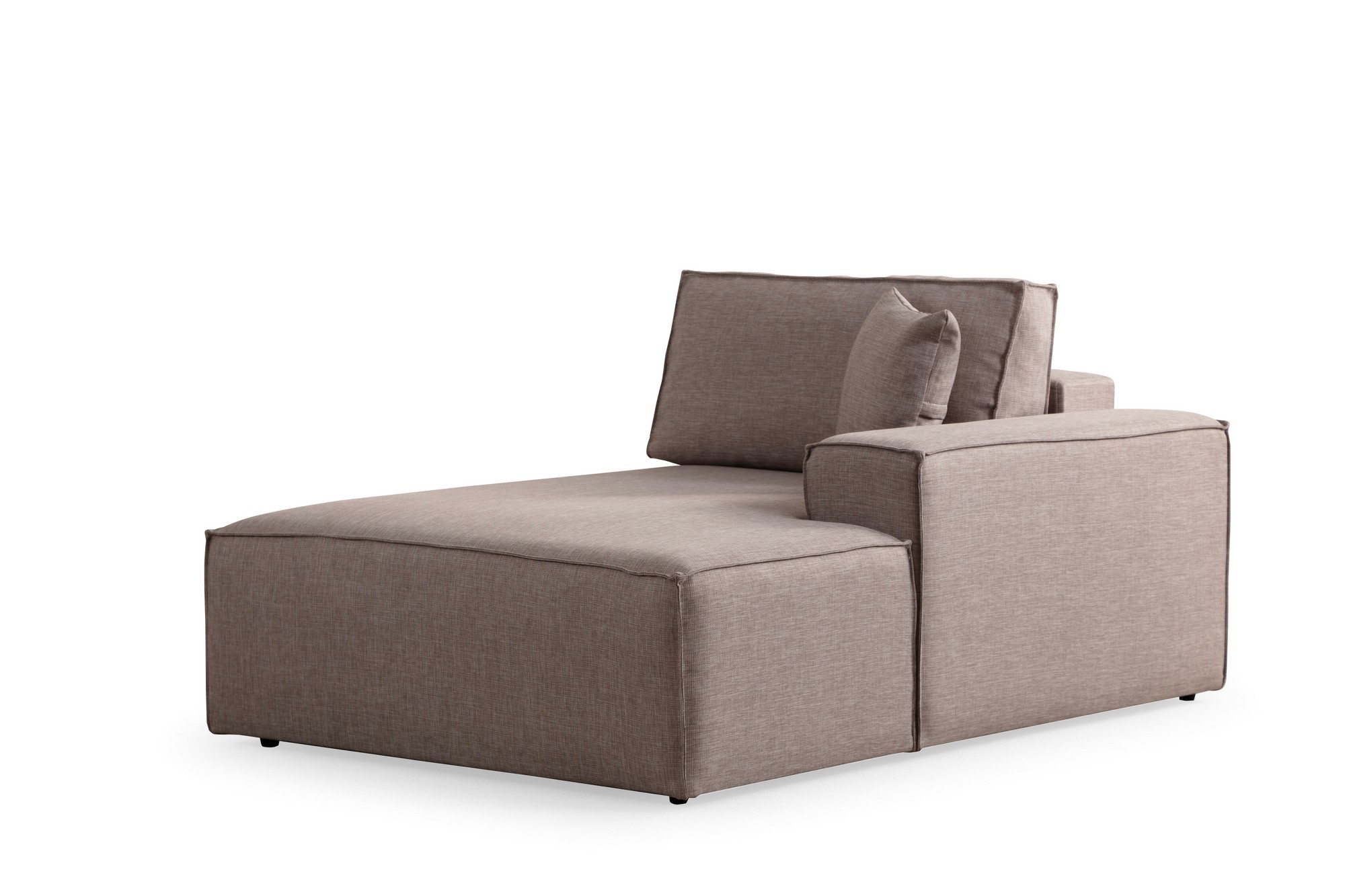 Pirlo Divano angolare destro marrone