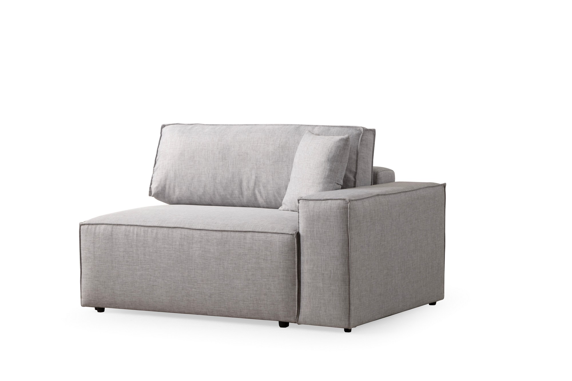 Pirlo Corner Sofa Left Light Grey