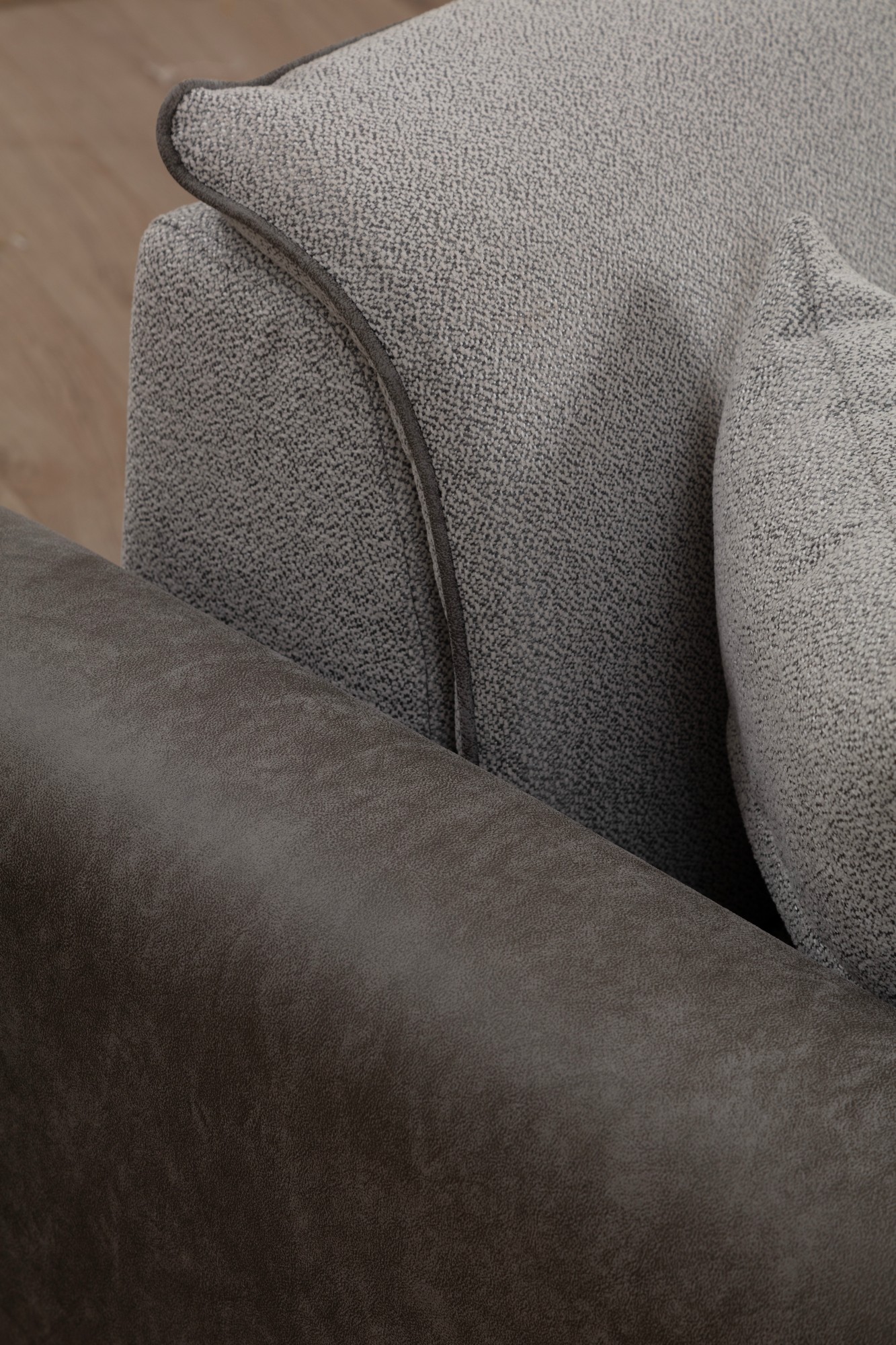 Aren Right Corner Sofa Grey