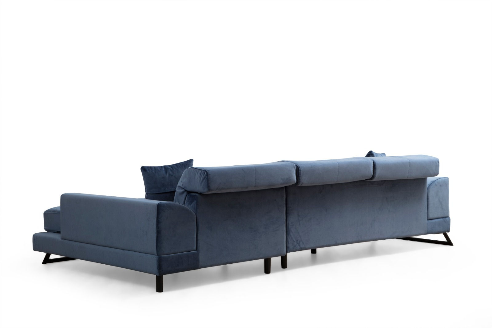 Frido Right Corner Sofa Navy Blue