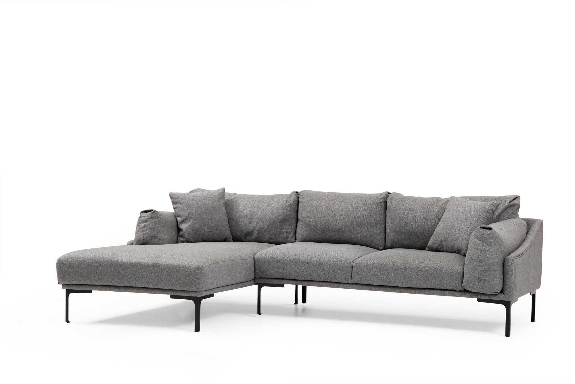 Leo Links' corner sofa Grey