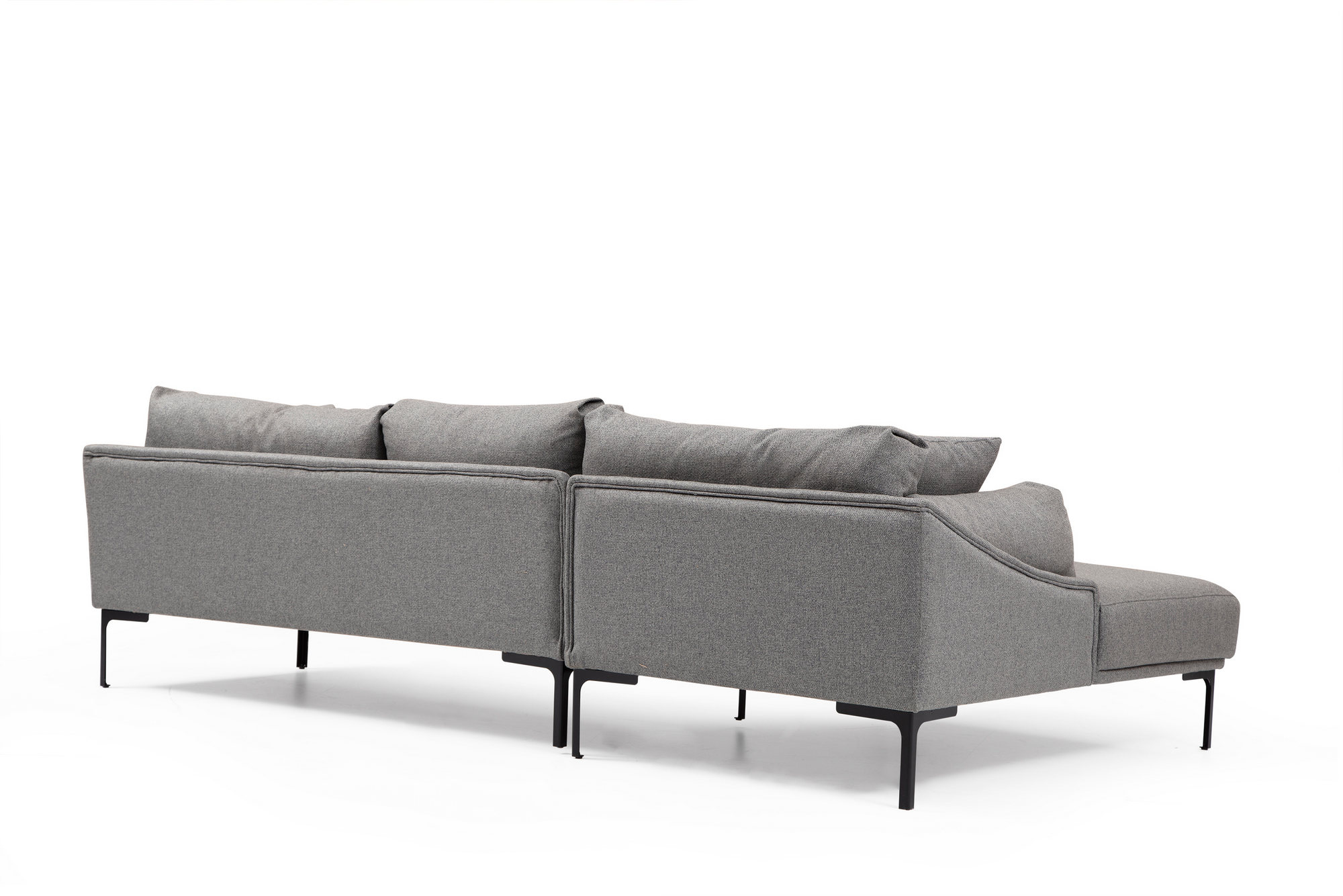 Leo Links' corner sofa Grey