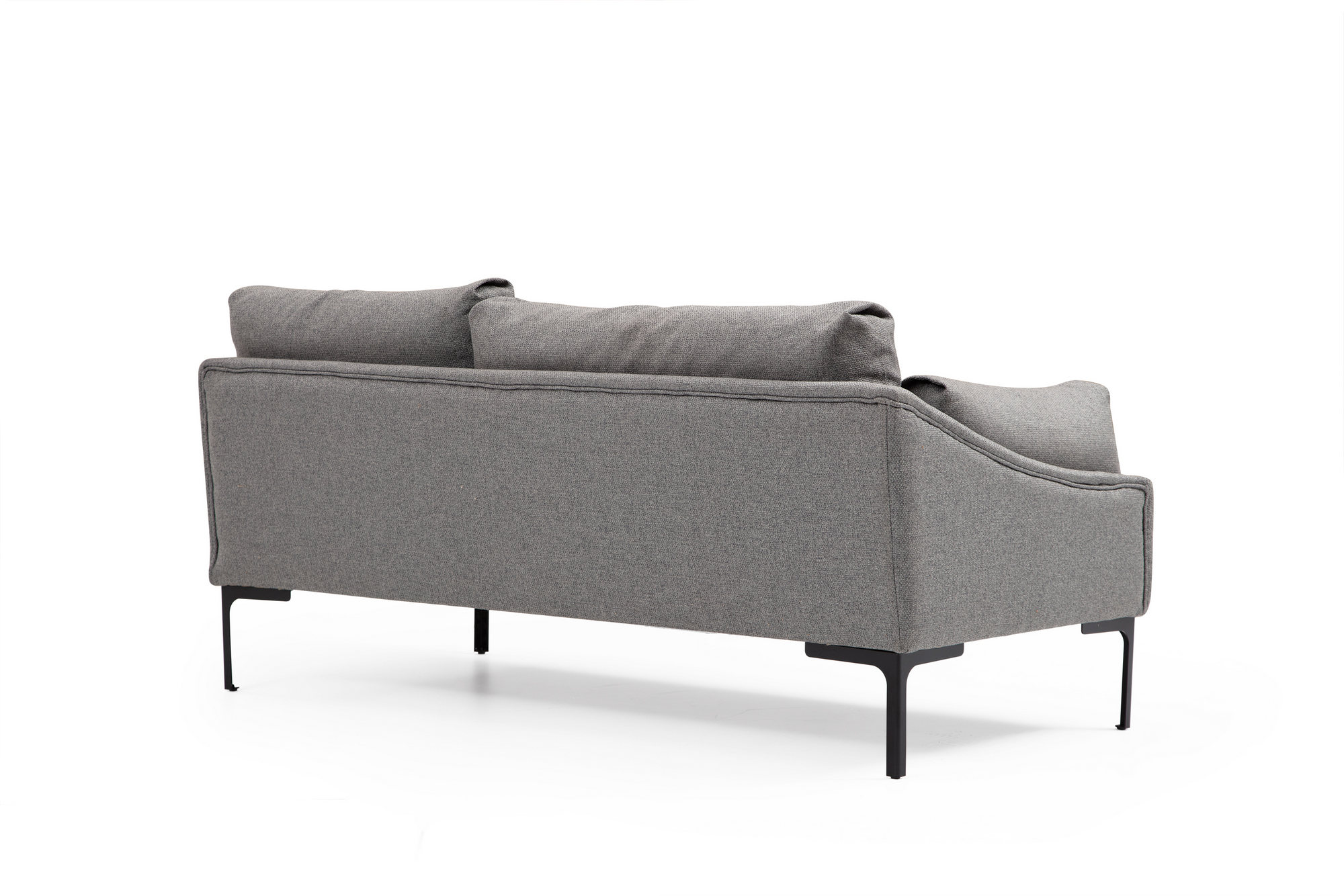 Leo Right Sectional Sofa Grey