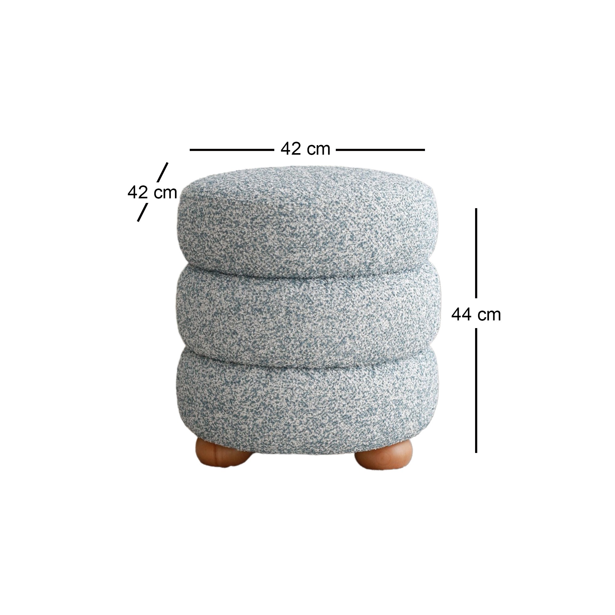 Boumy Stool Blue