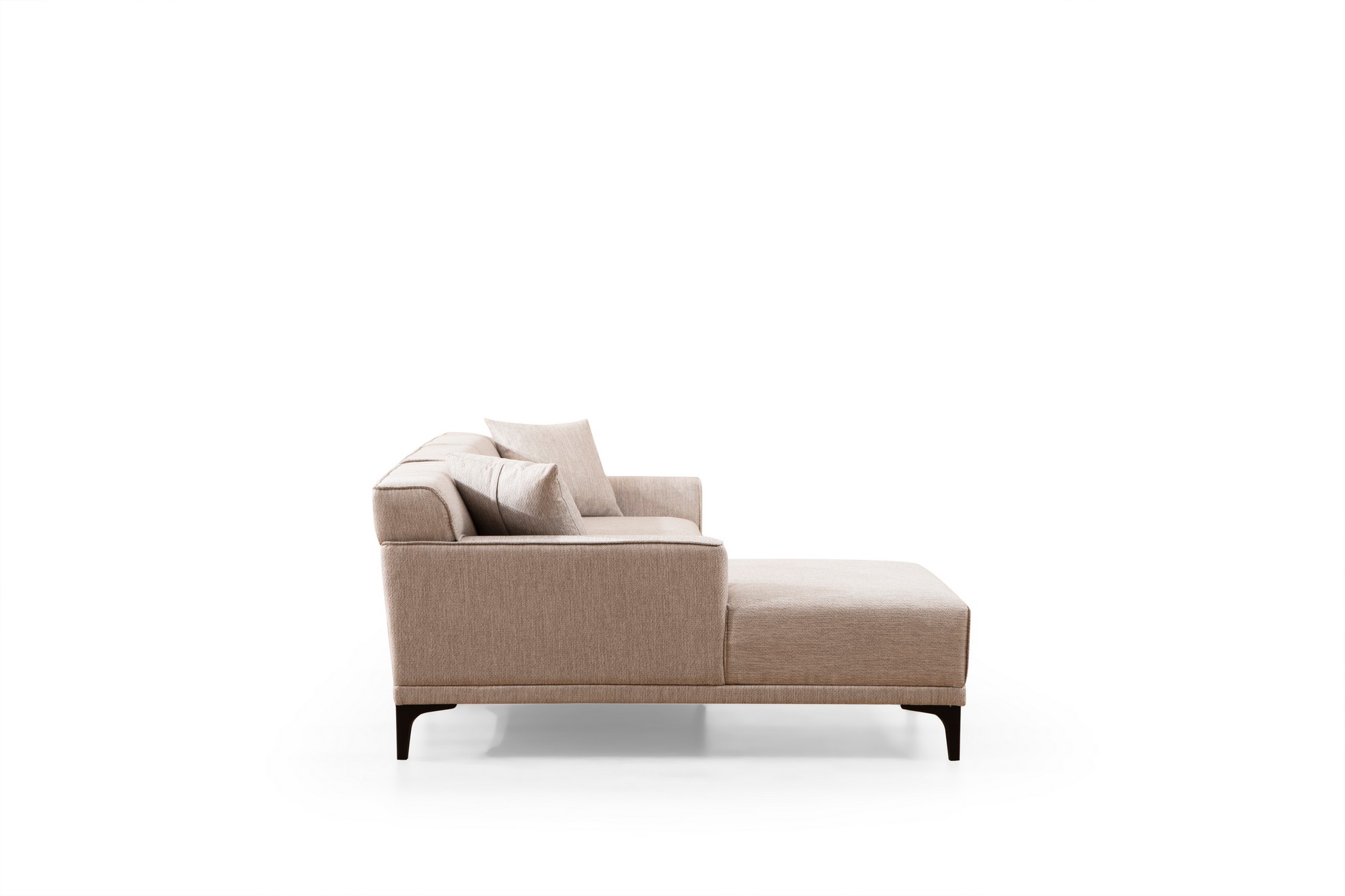 Petra L Corner Sofa White