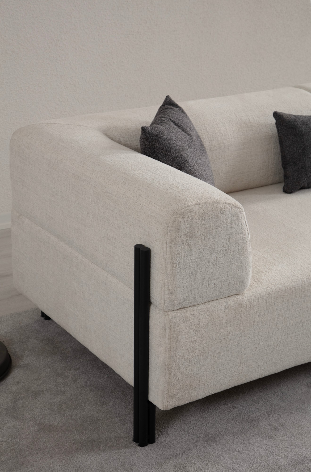 Gio 3-seater sofa White